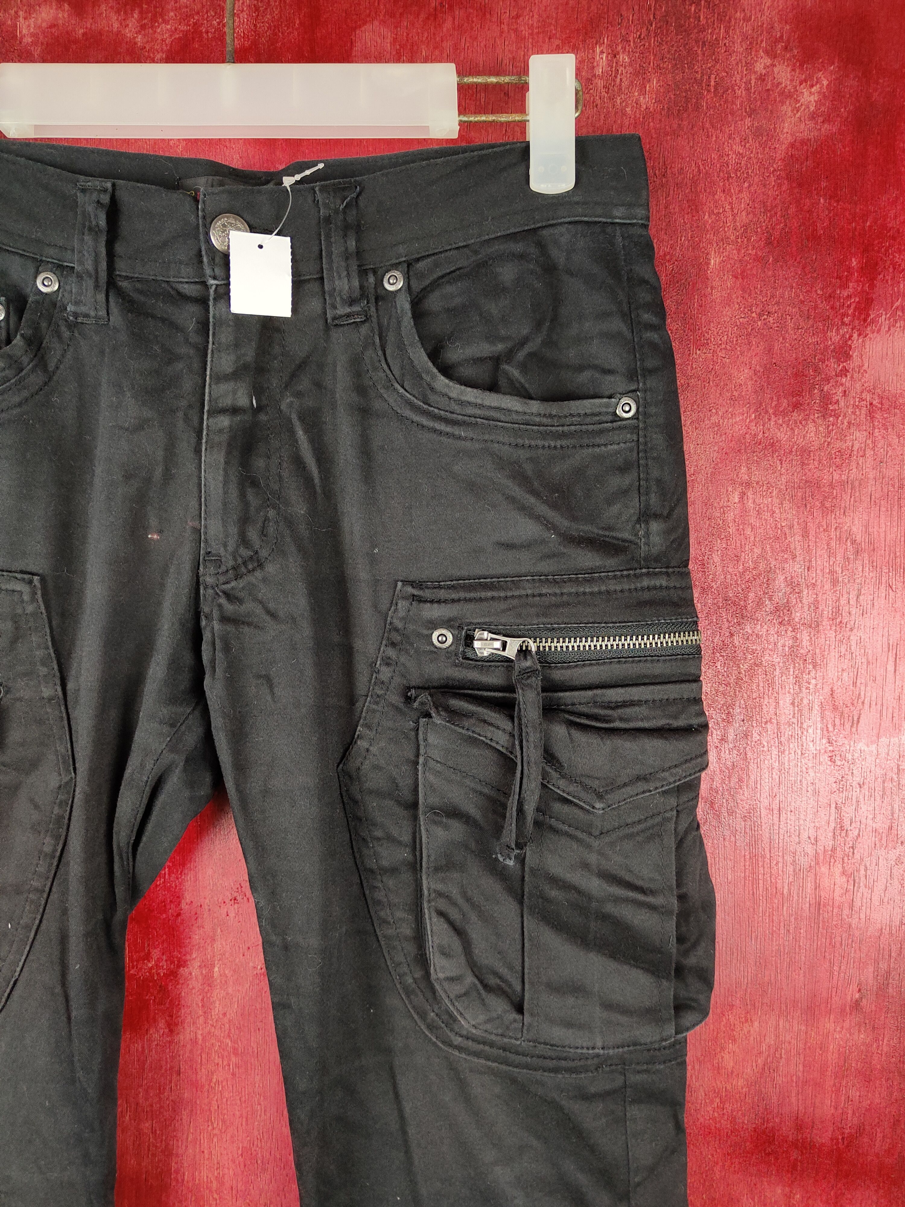 Japanese Brand DL Lax Outfitters seditionaries streetwear cargo Pants #4371 Size US 28 / EU 44 - 4 Thumbnail