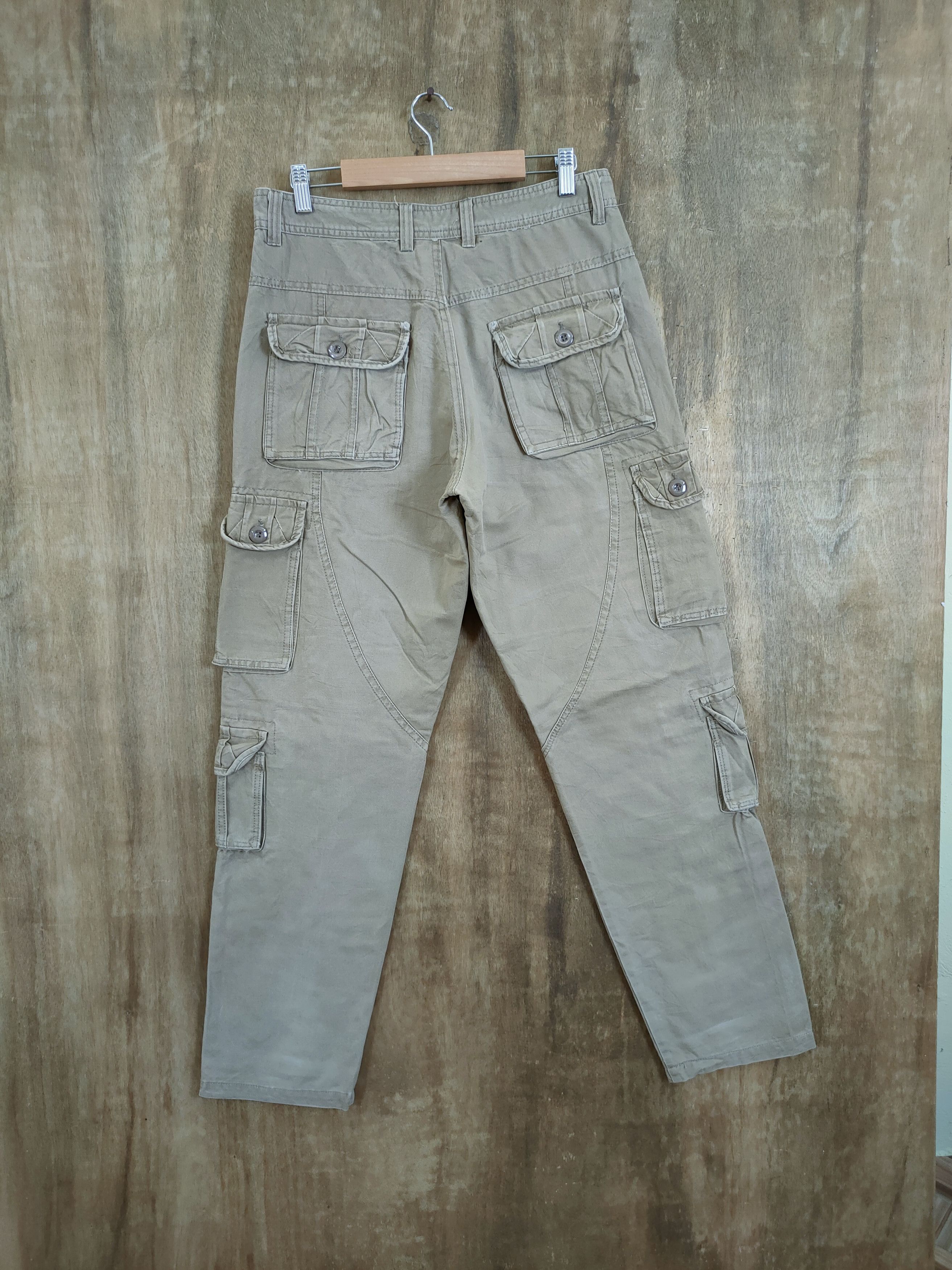 Japanese Brand 10 pockets Japan utility tactical cargo pants #46-713 Size US 30 / EU 46 - 7 Thumbnail