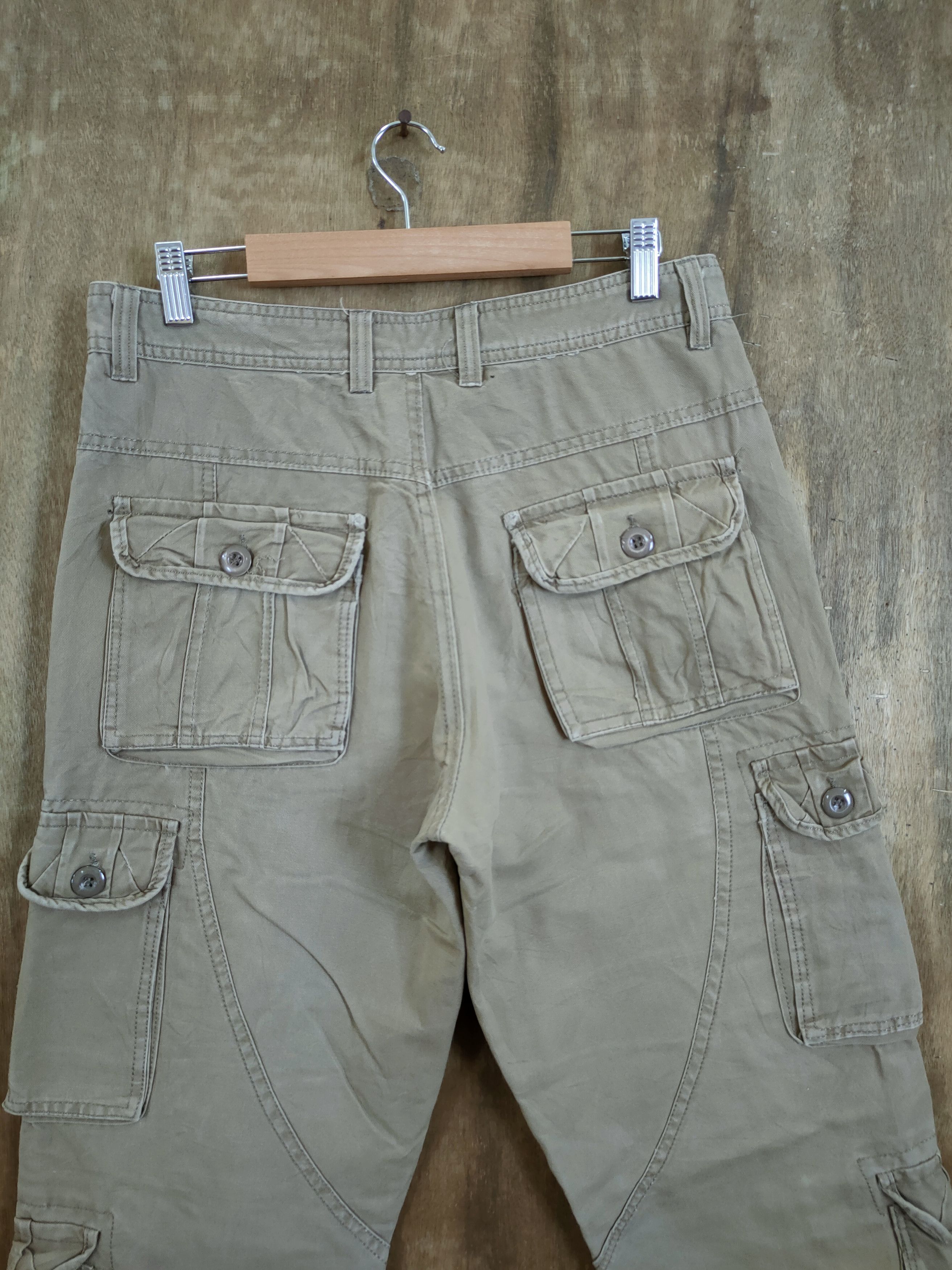 Japanese Brand 10 pockets Japan utility tactical cargo pants #46-713 Size US 30 / EU 46 - 9 Thumbnail