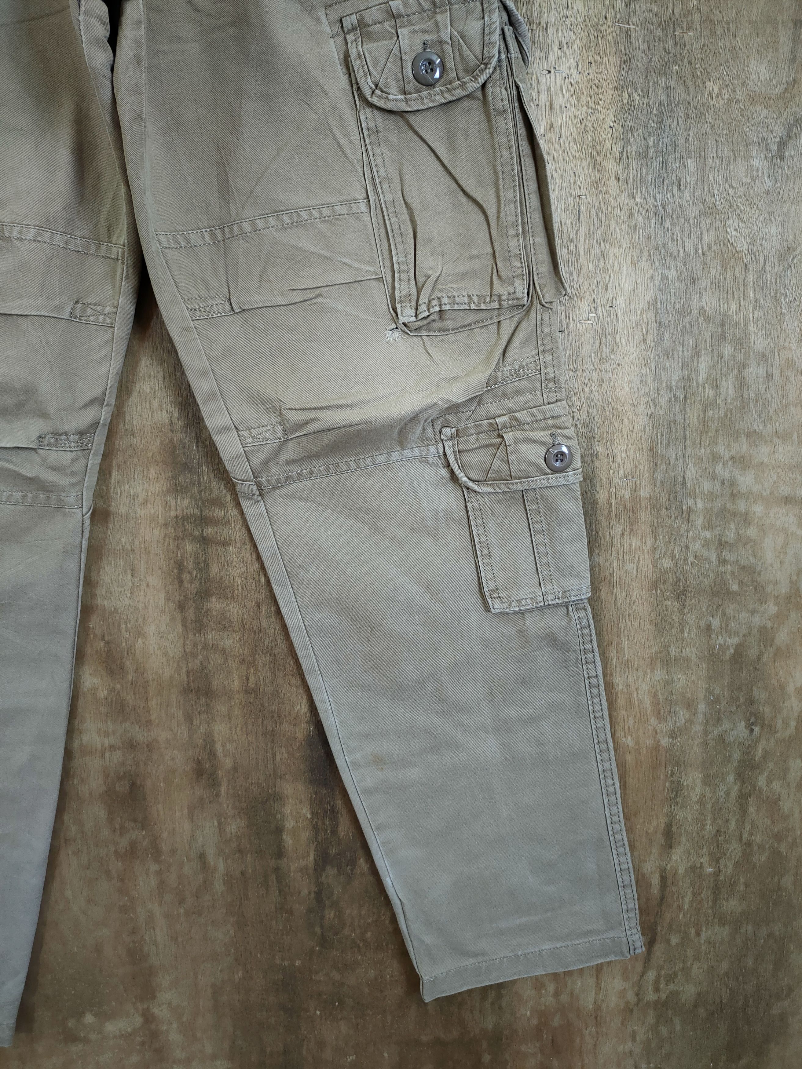 Japanese Brand 10 pockets Japan utility tactical cargo pants #46-713 Size US 30 / EU 46 - 2 Thumbnail
