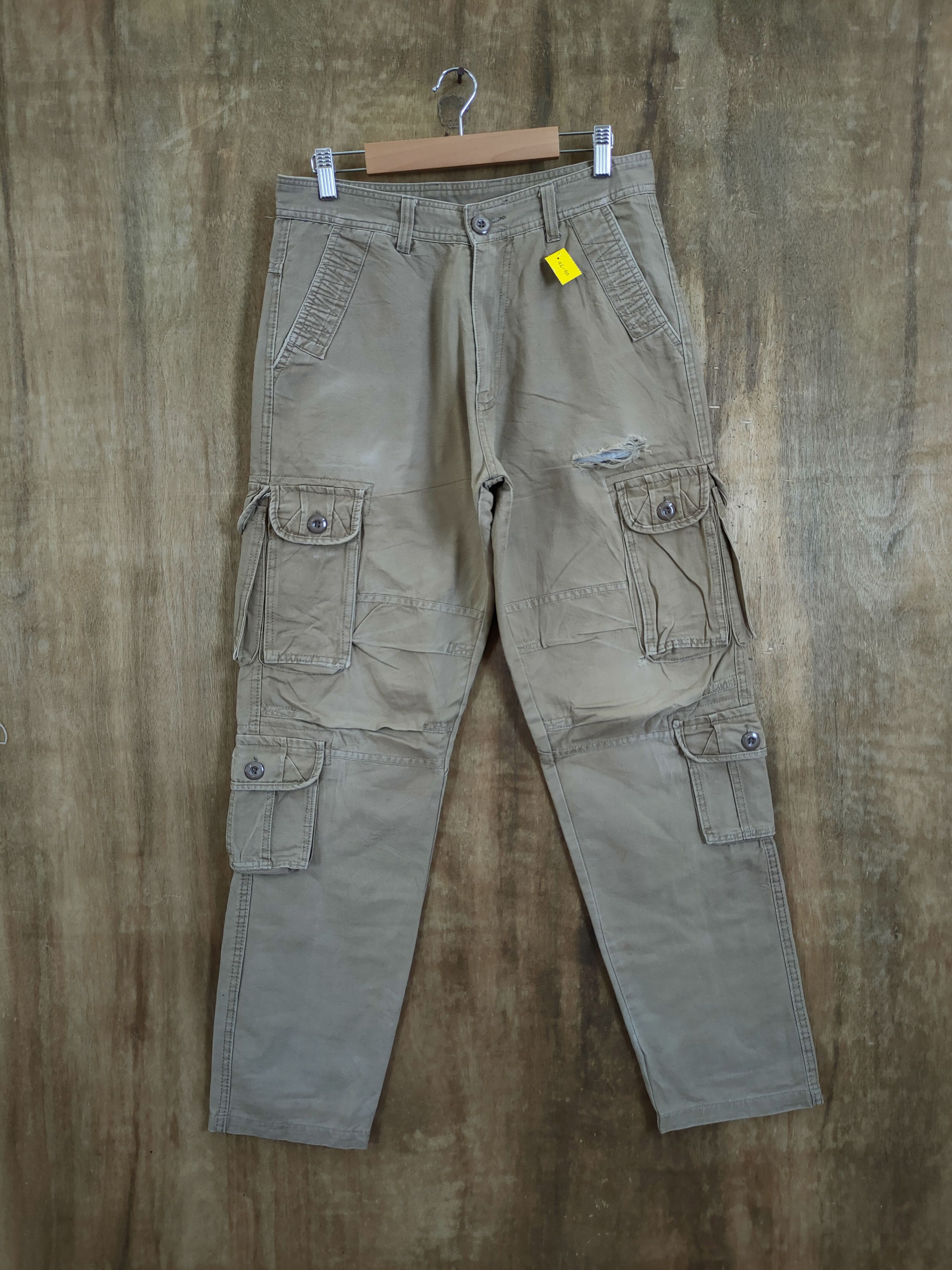 Japanese Brand 10 pockets Japan utility tactical cargo pants #46-713 Size US 30 / EU 46 - 1 Thumbnail