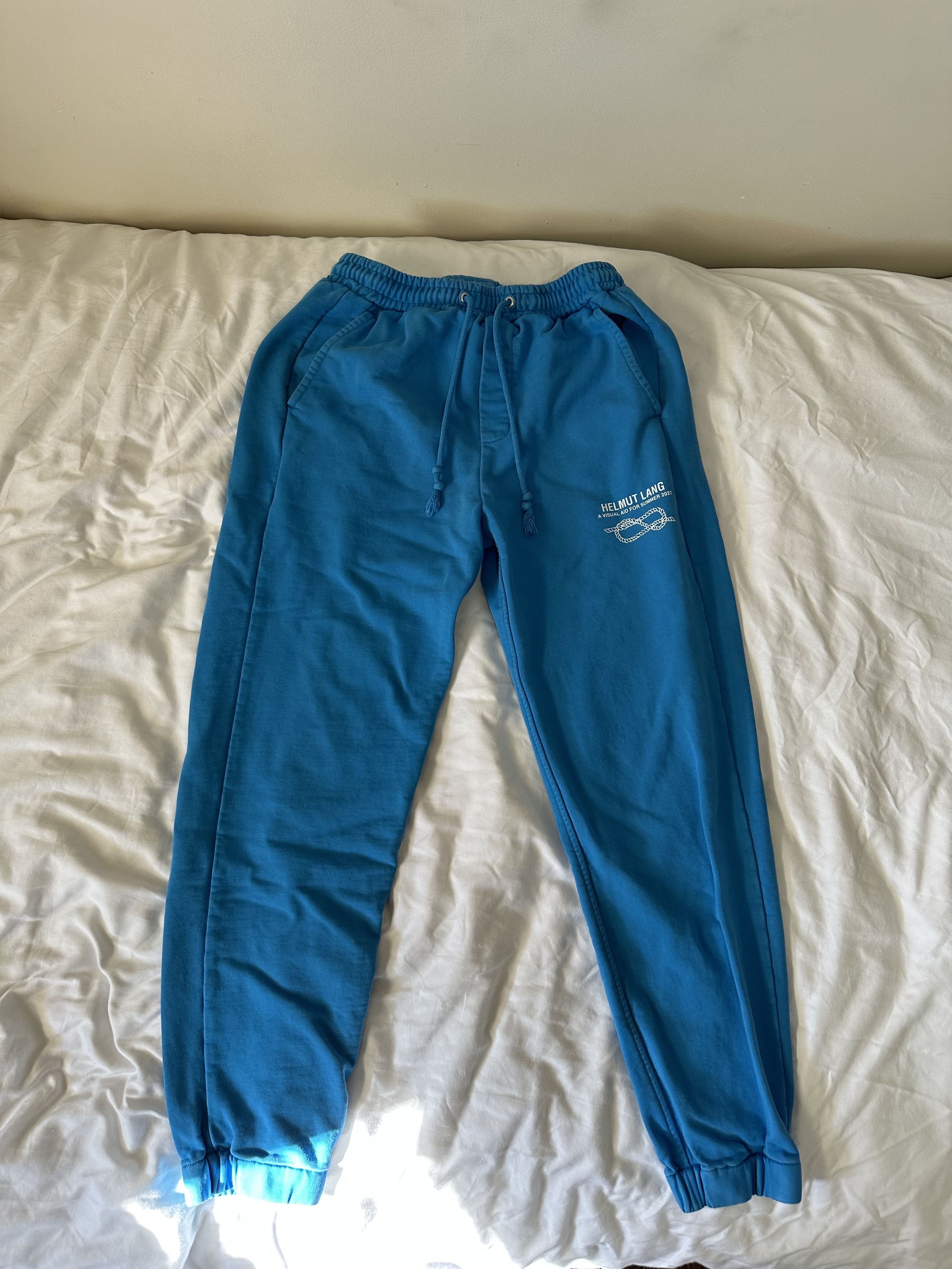 image of Helmut Lang Sweats in Royal Blue, Men's (Size 32)