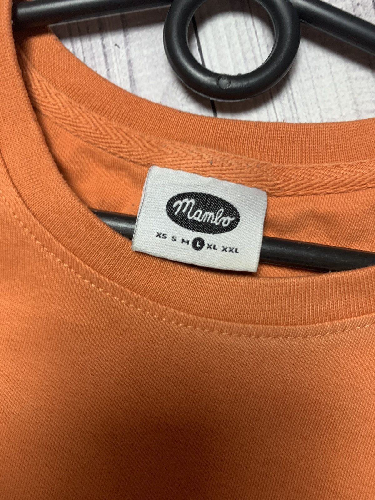 Mambo × Vintage Mamba Tee big logo orange rare size L dogs Size US L / EU 52-54 / 3 - 4 Thumbnail