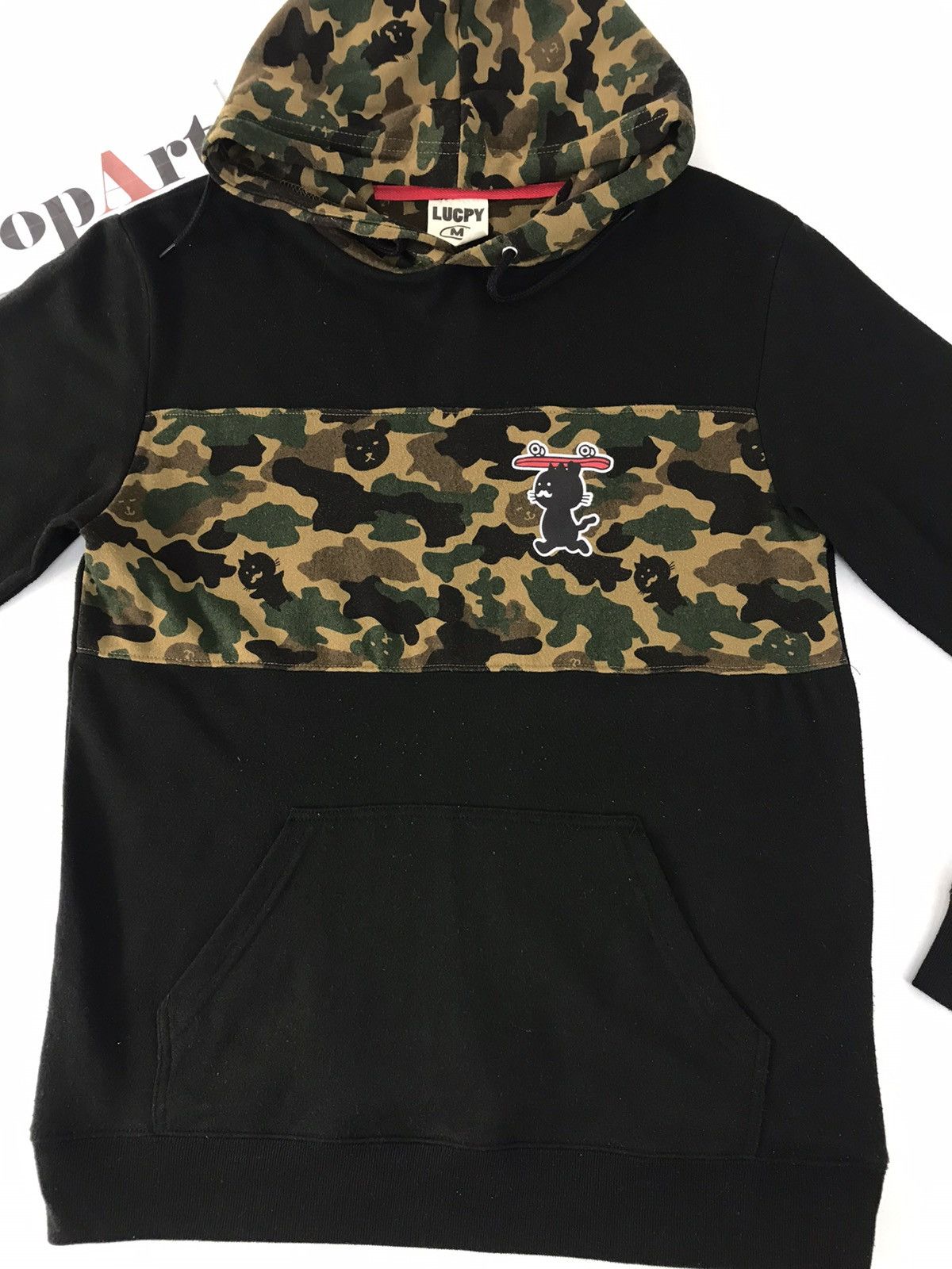 Japanese Brand Sweatshirt Lucpy Big Logo Design Camour Hoodie Style Size US M / EU 48-50 / 2 - 3 Thumbnail