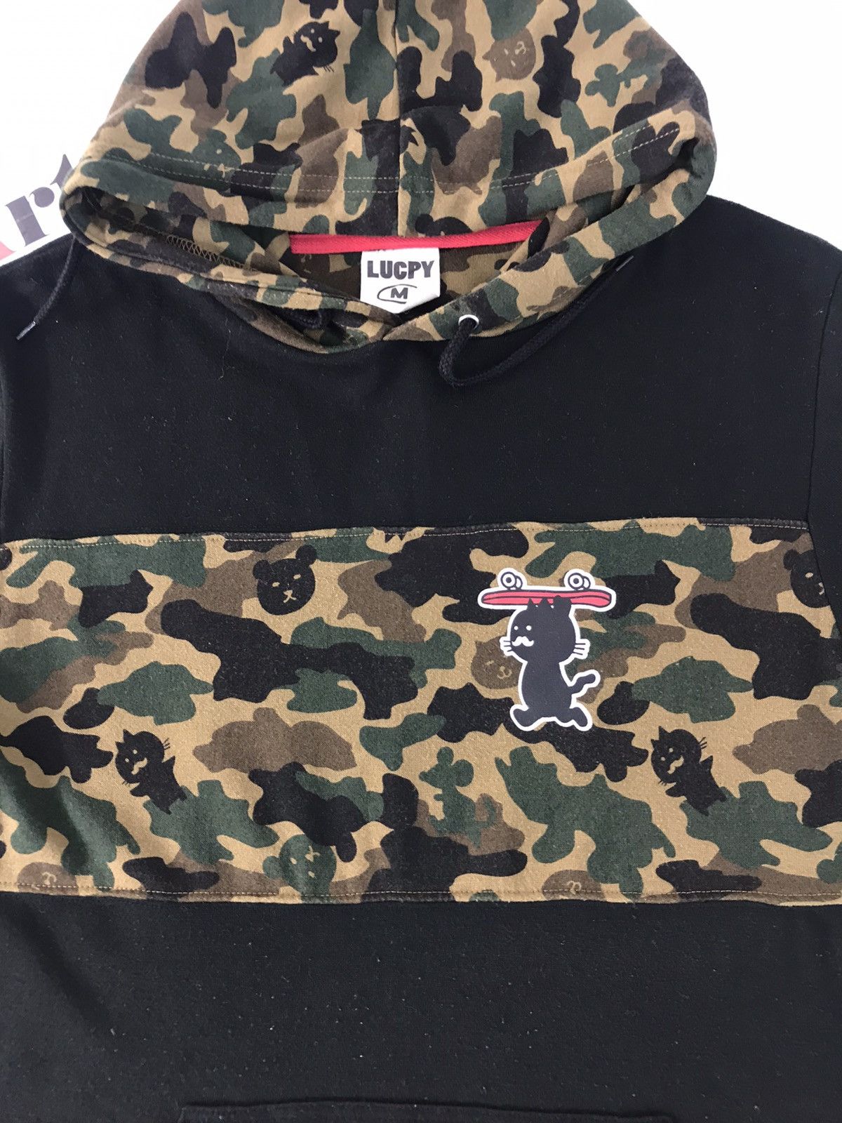 Japanese Brand Sweatshirt Lucpy Big Logo Design Camour Hoodie Style Size US M / EU 48-50 / 2 - 4 Thumbnail