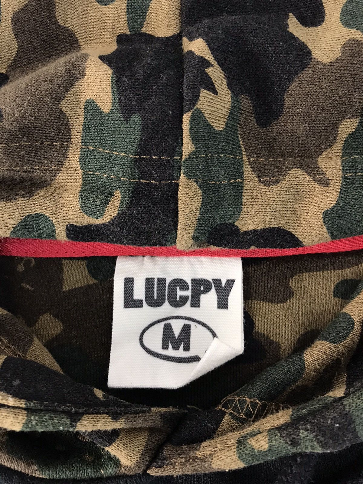 Japanese Brand Sweatshirt Lucpy Big Logo Design Camour Hoodie Style Size US M / EU 48-50 / 2 - 5 Thumbnail