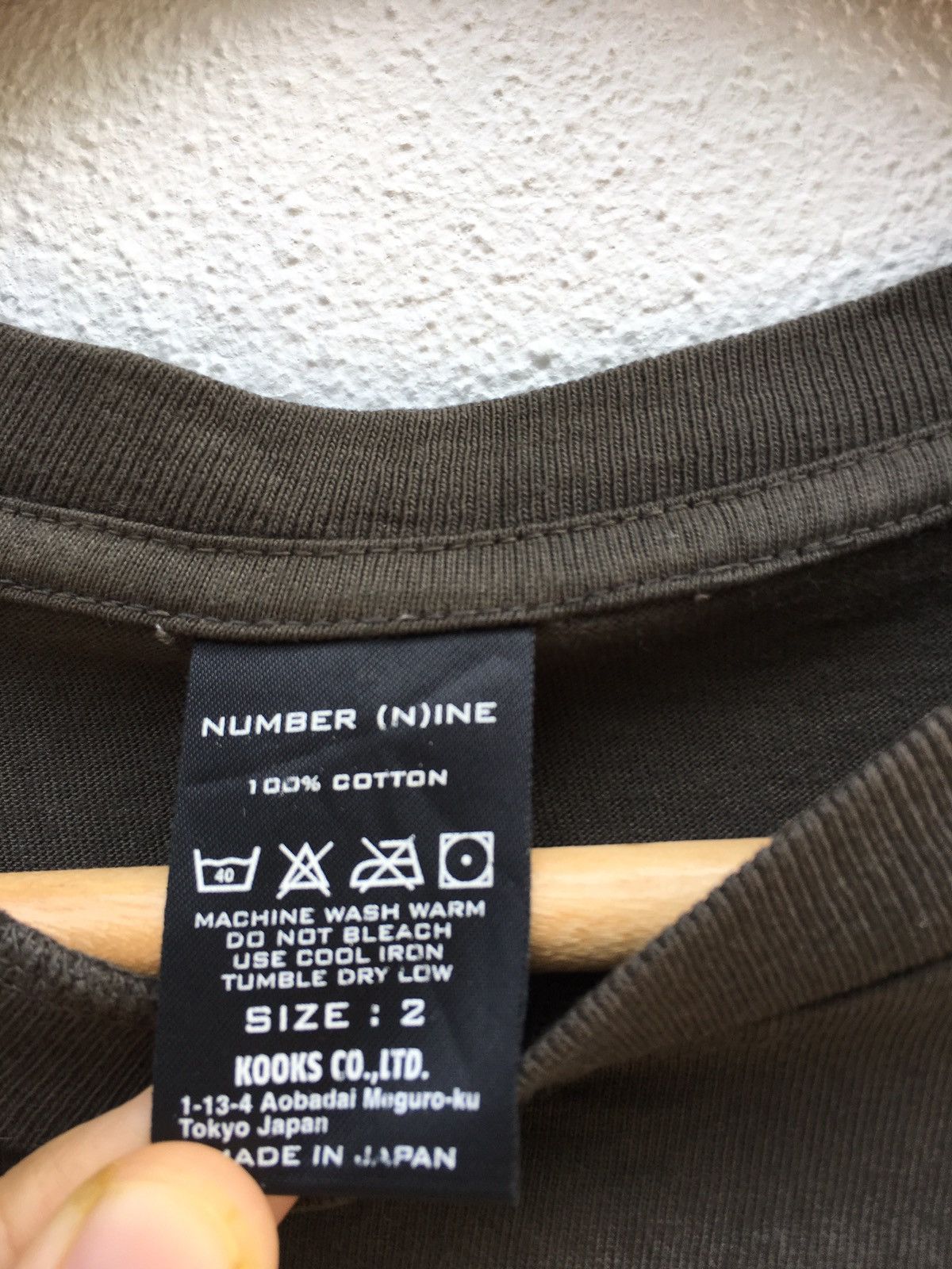 Number (N)ine Rare AW06 Number (N)ine Rare Printed Tshirt Size US M / EU 48-50 / 2 - 5 Thumbnail