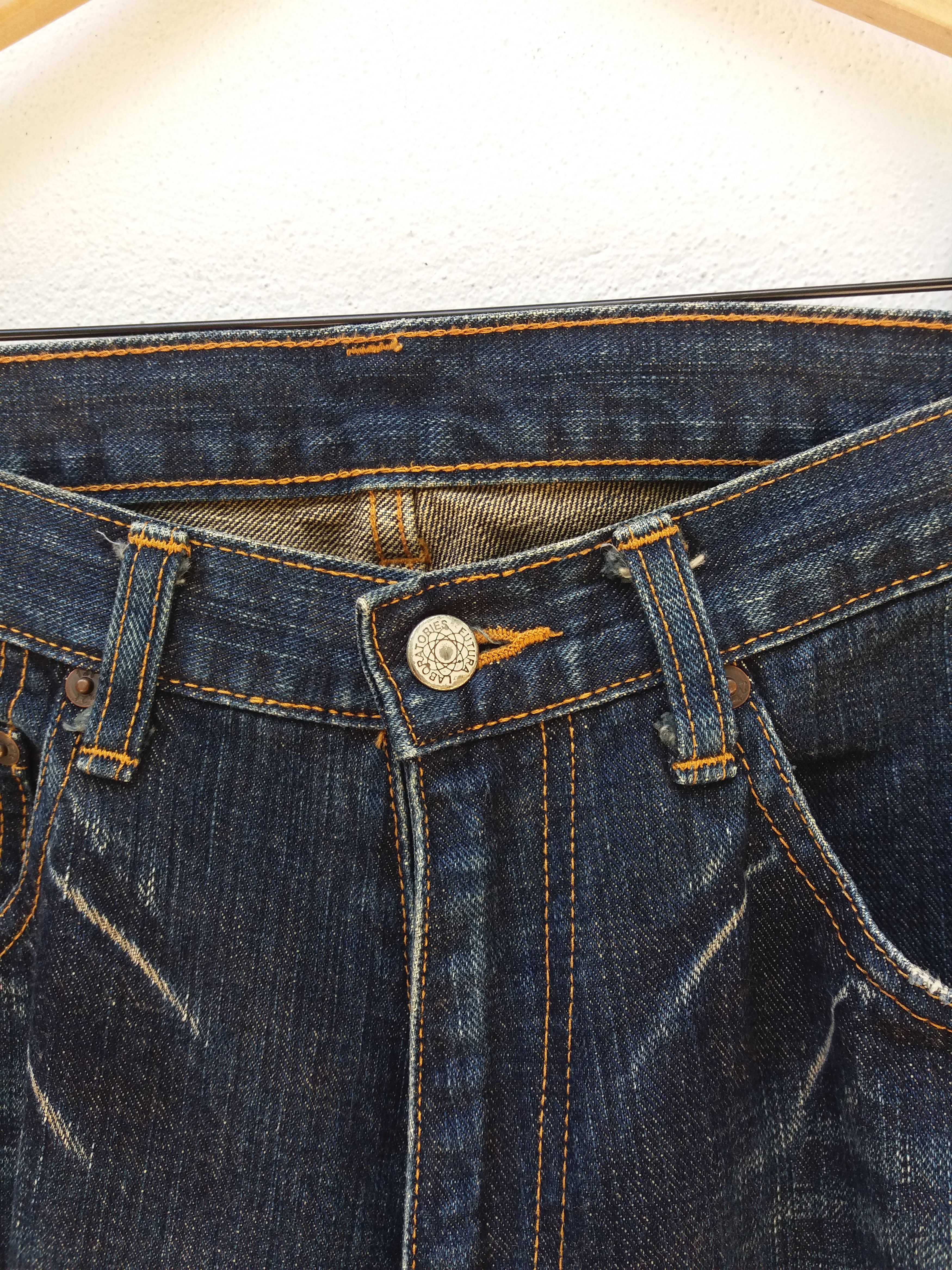 Futura Futura Laboratories Japanese Brand Denim Size US 32 / EU 48 - 16 Thumbnail