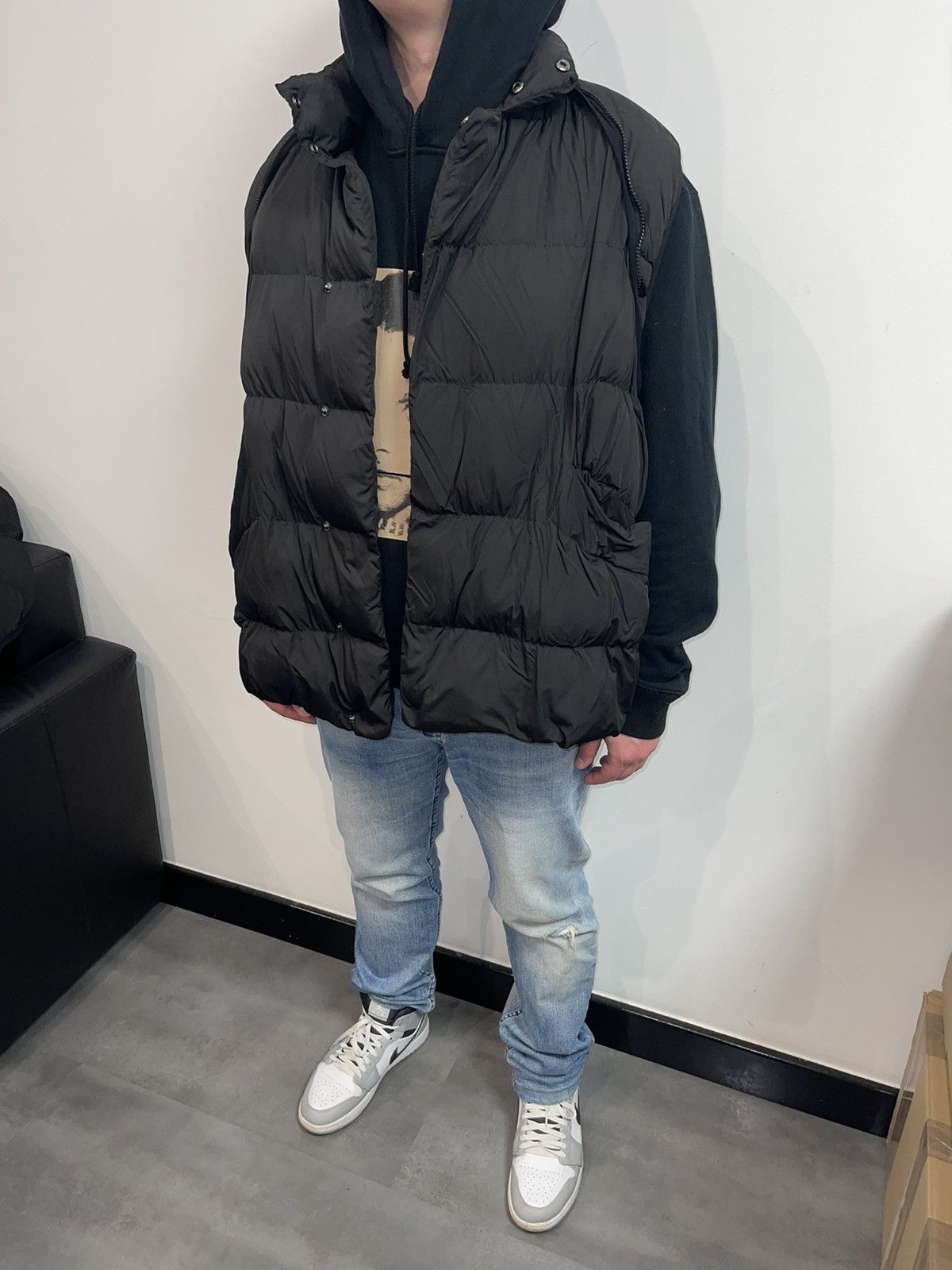 Henrik Vibskov DSWT! Henrik Vibskov Artwork Zipped Puffer Jacket Size US M / EU 48-50 / 2 - 8 Thumbnail