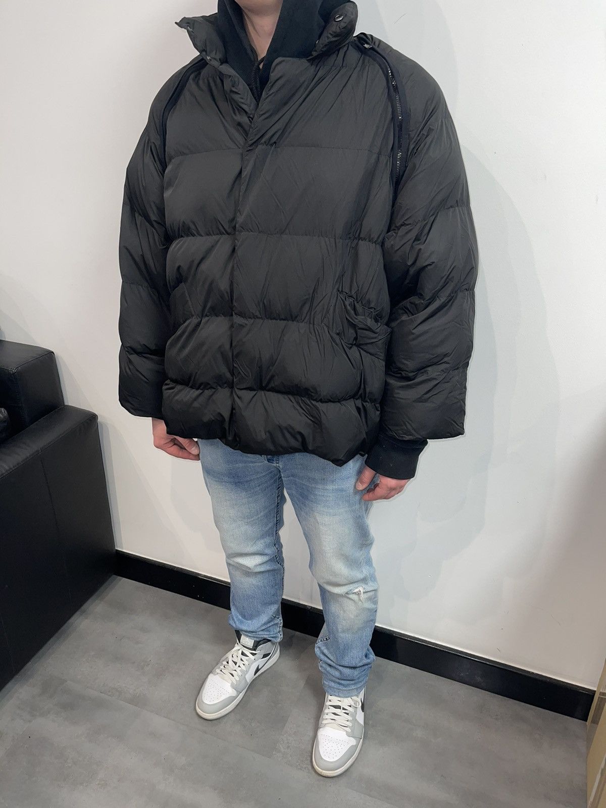Henrik Vibskov DSWT! Henrik Vibskov Artwork Zipped Puffer Jacket Size US M / EU 48-50 / 2 - 1 Thumbnail