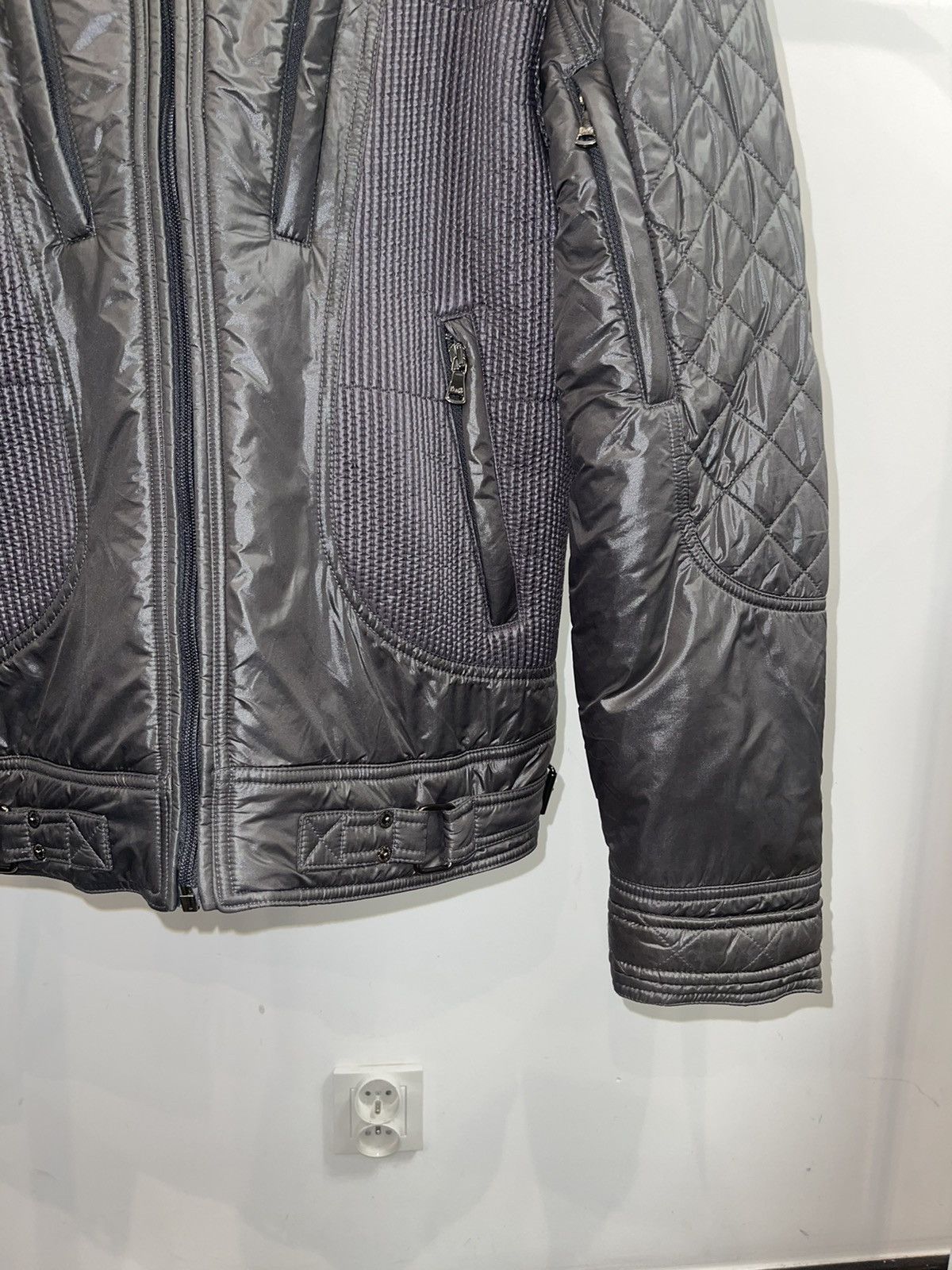 Dolce & Gabbana Dolce & Gabbana Aviator Biker Techincal Jacket Size US L / EU 52-54 / 3 - 7 Thumbnail