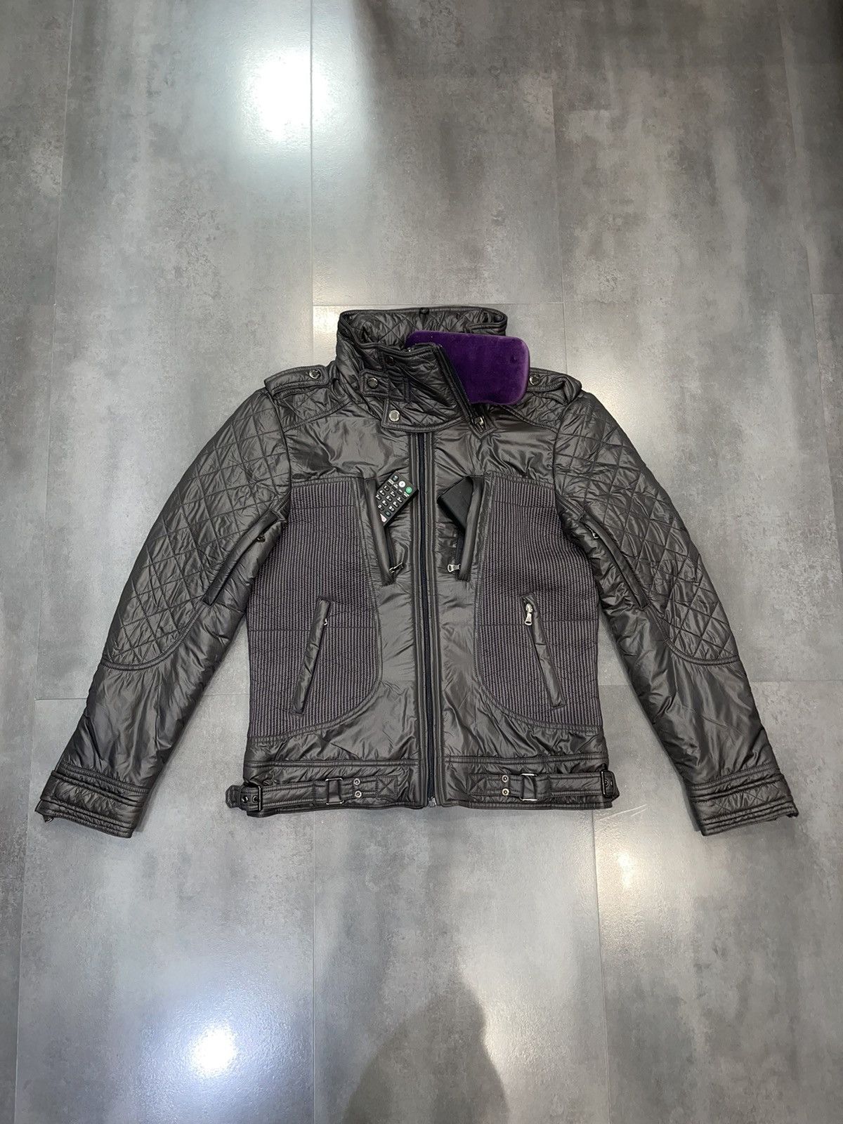 Dolce & Gabbana Dolce & Gabbana Aviator Biker Techincal Jacket Size US L / EU 52-54 / 3 - 1 Thumbnail