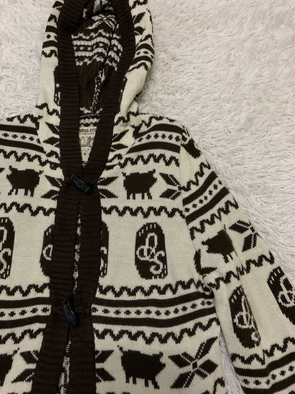 Japanese Brand Drug Store’s knit parka jacket Size US S / EU 44-46 / 1 - 3 Thumbnail