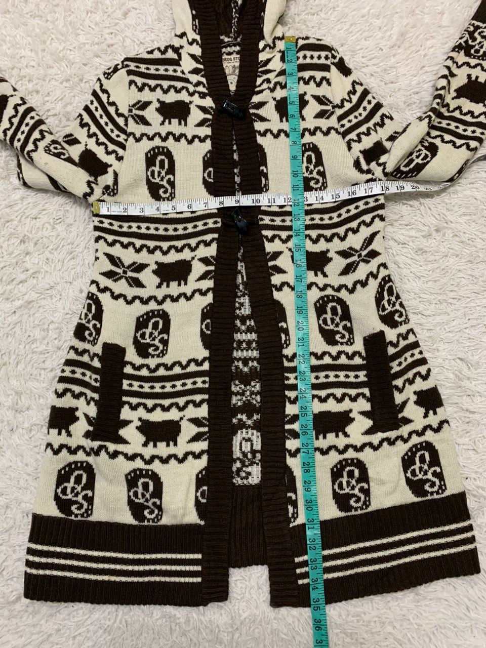 Japanese Brand Drug Store’s knit parka jacket Size US S / EU 44-46 / 1 - 5 Thumbnail