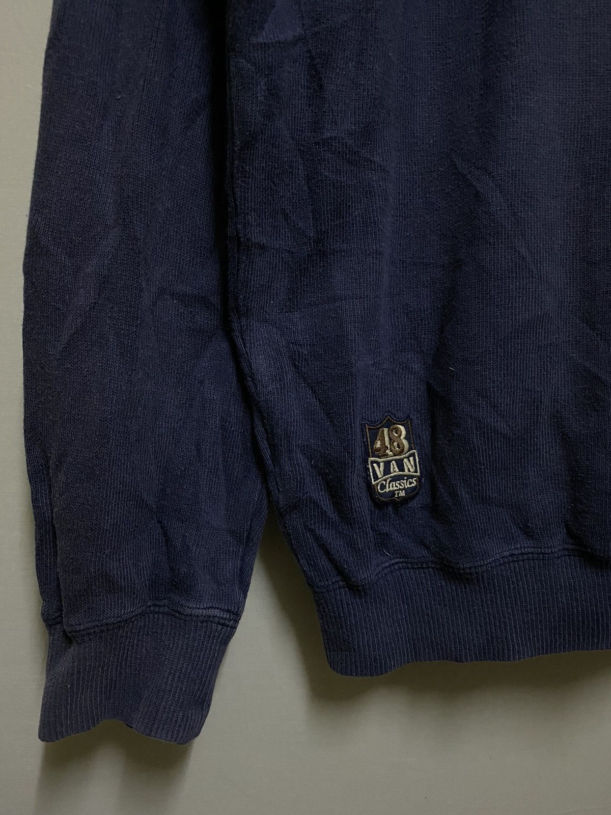 Japanese Brand Van Jac Pullover Sweatshirt Embroidery Size US M / EU 48-50 / 2 - 4 Thumbnail