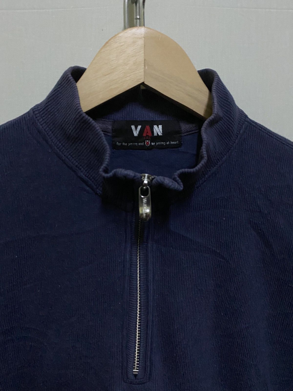 Japanese Brand Van Jac Pullover Sweatshirt Embroidery Size US M / EU 48-50 / 2 - 3 Thumbnail