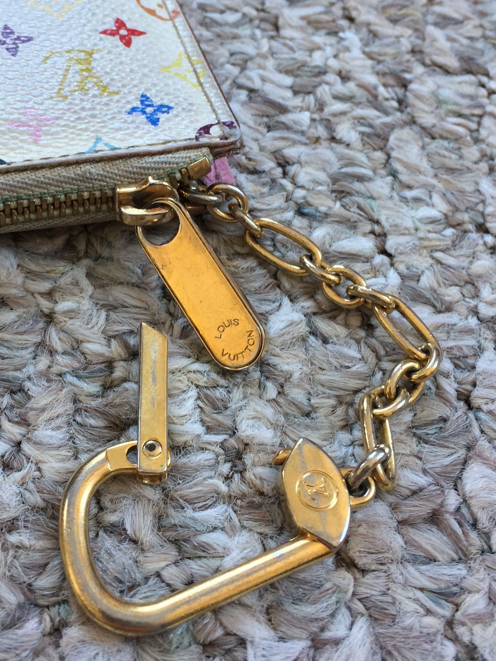 Louis Vuitton × Takashi Murakami S/S 2003 Louis Vuitton x Murakami Monogram Zip Pouch Wallet Size ONE SIZE - 2 Thumbnail
