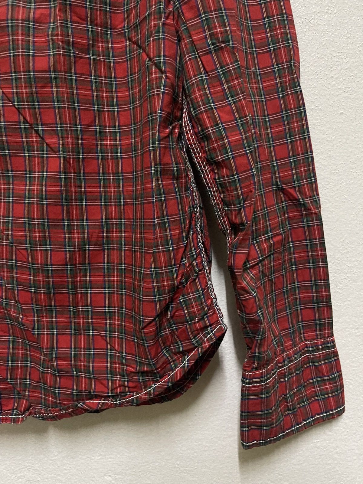 Japanese Brand Nanamica Tartan Shirt Long Sleeve Japan Size US S / EU 44-46 / 1 - 5 Thumbnail