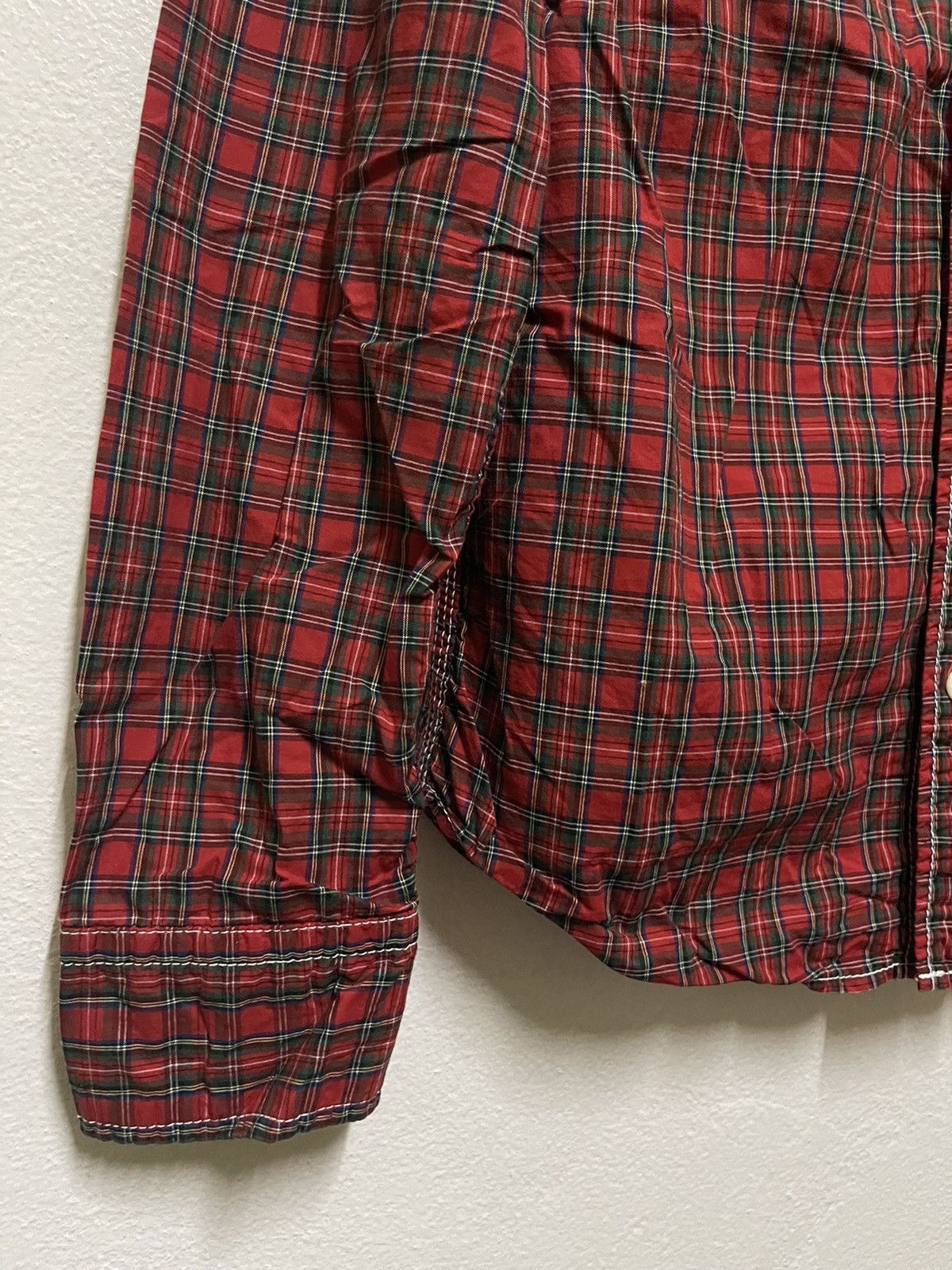 Japanese Brand Nanamica Tartan Shirt Long Sleeve Japan Size US S / EU 44-46 / 1 - 3 Thumbnail