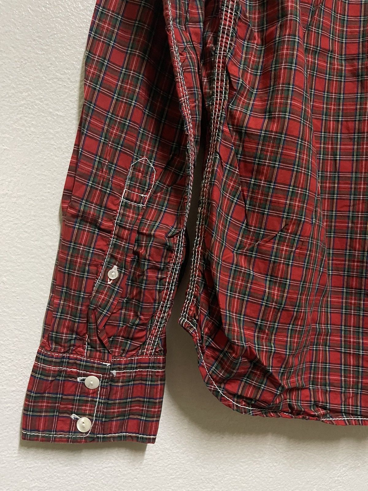 Japanese Brand Nanamica Tartan Shirt Long Sleeve Japan Size US S / EU 44-46 / 1 - 8 Thumbnail