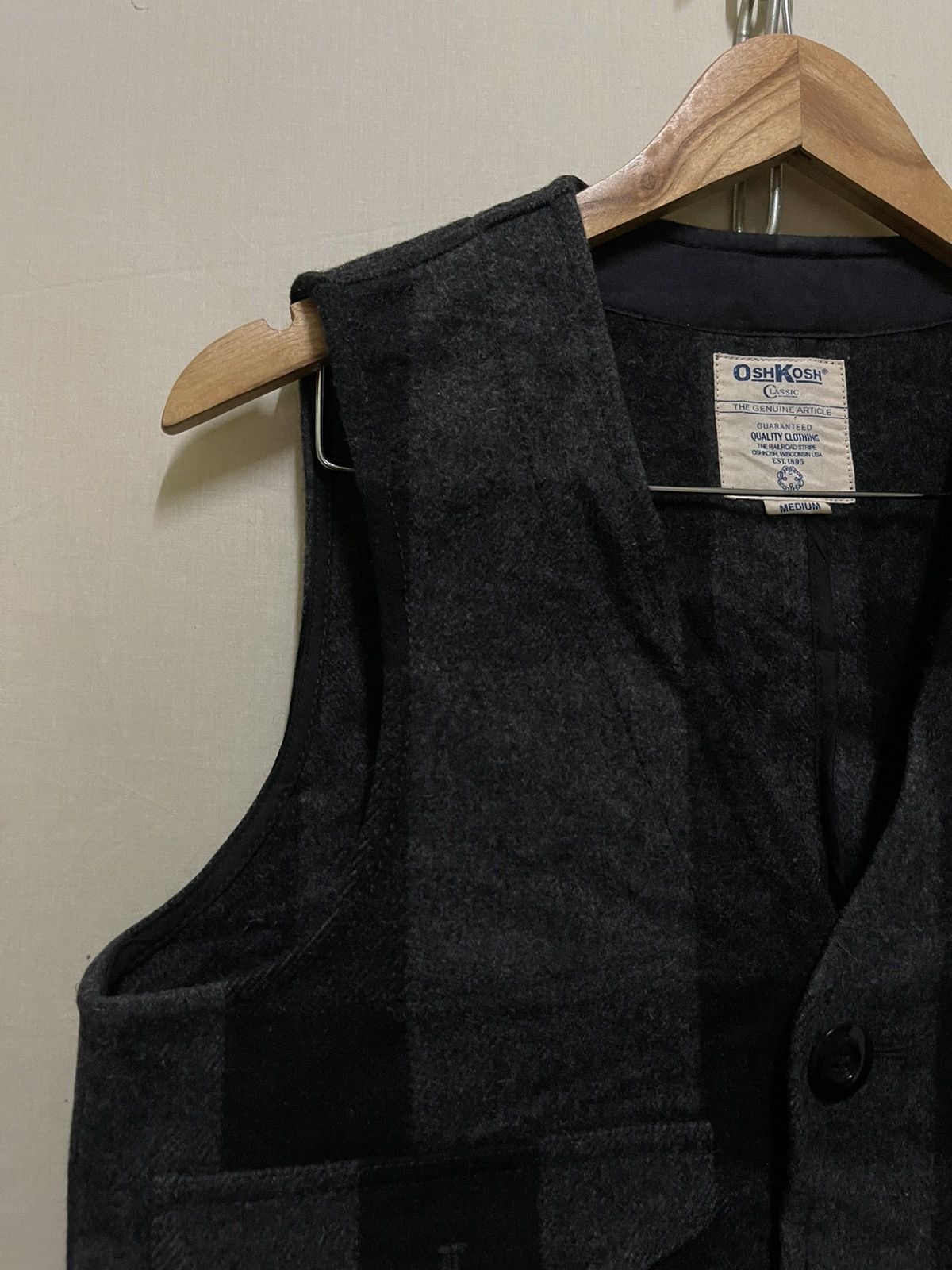 Oshkosh Oshkosh Wool Vest Size US M / EU 48-50 / 2 - 3 Thumbnail