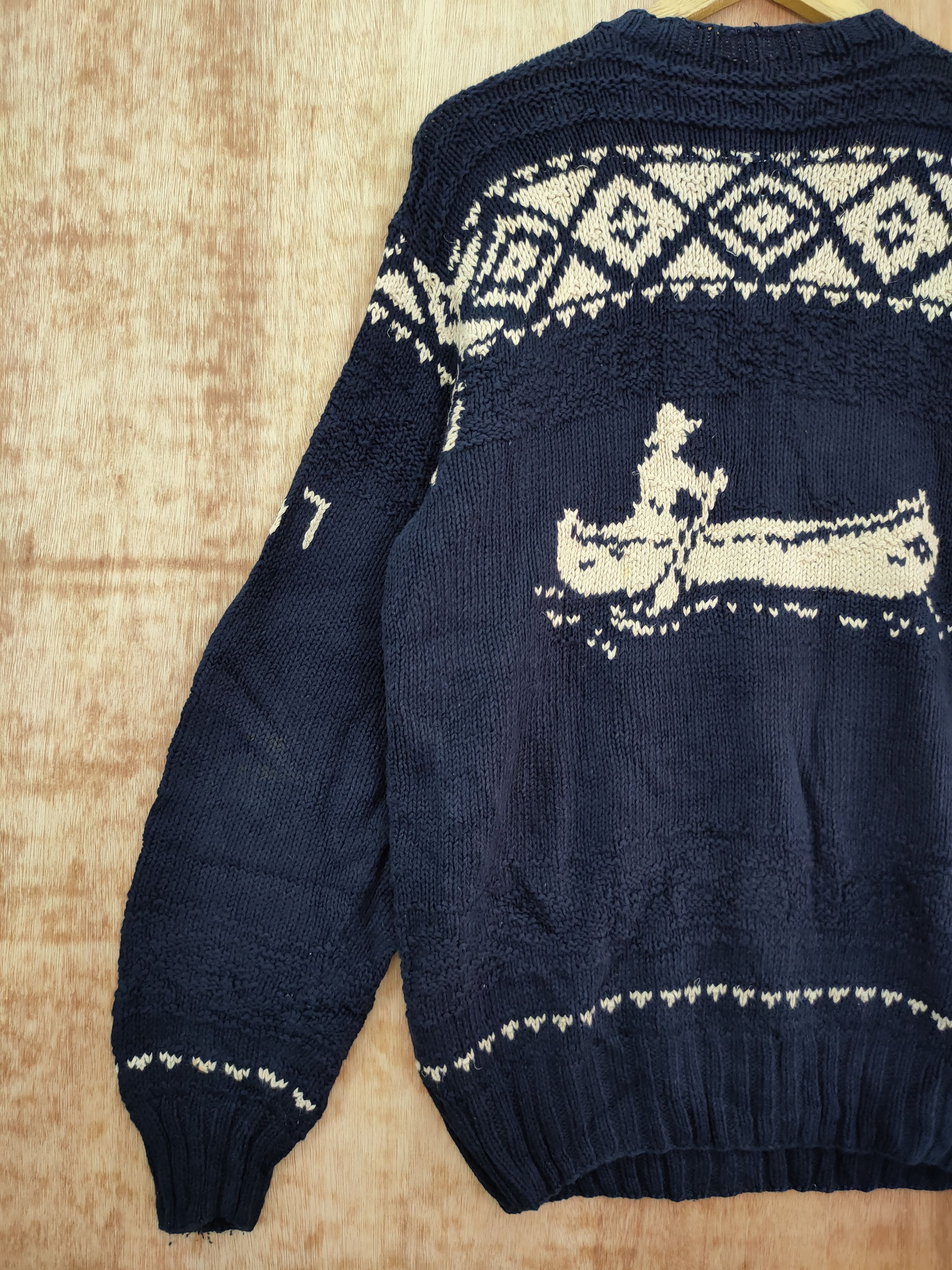 Ralph Lauren Ralph Lauren fisherman handknit knitwear #46-139DLL Size US L / EU 52-54 / 3 - 7 Thumbnail