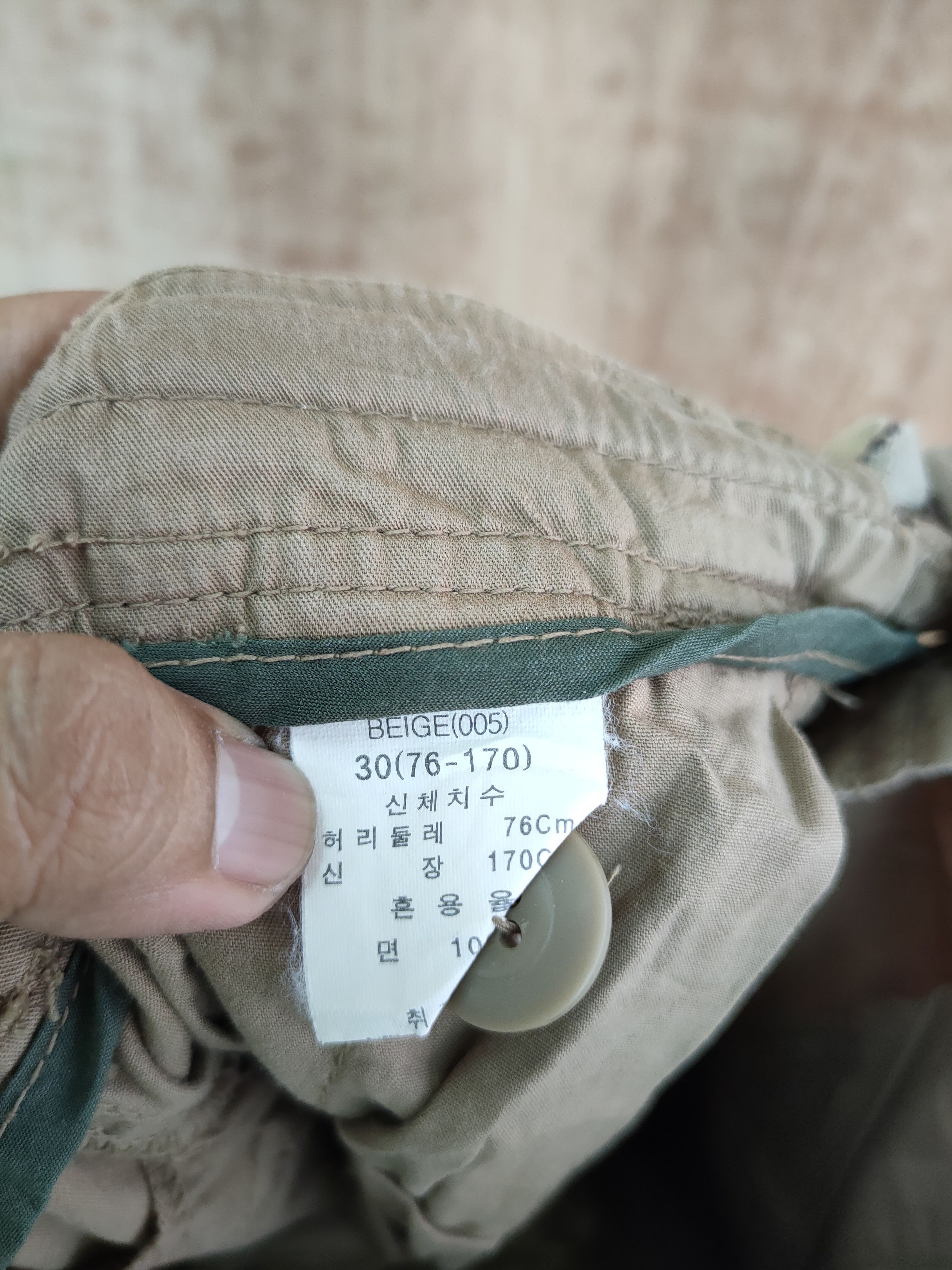 Japanese Brand DL Litmus jeans brown multipocket tactical cargo pants #232 Size US 30 / EU 46 - 11 Thumbnail