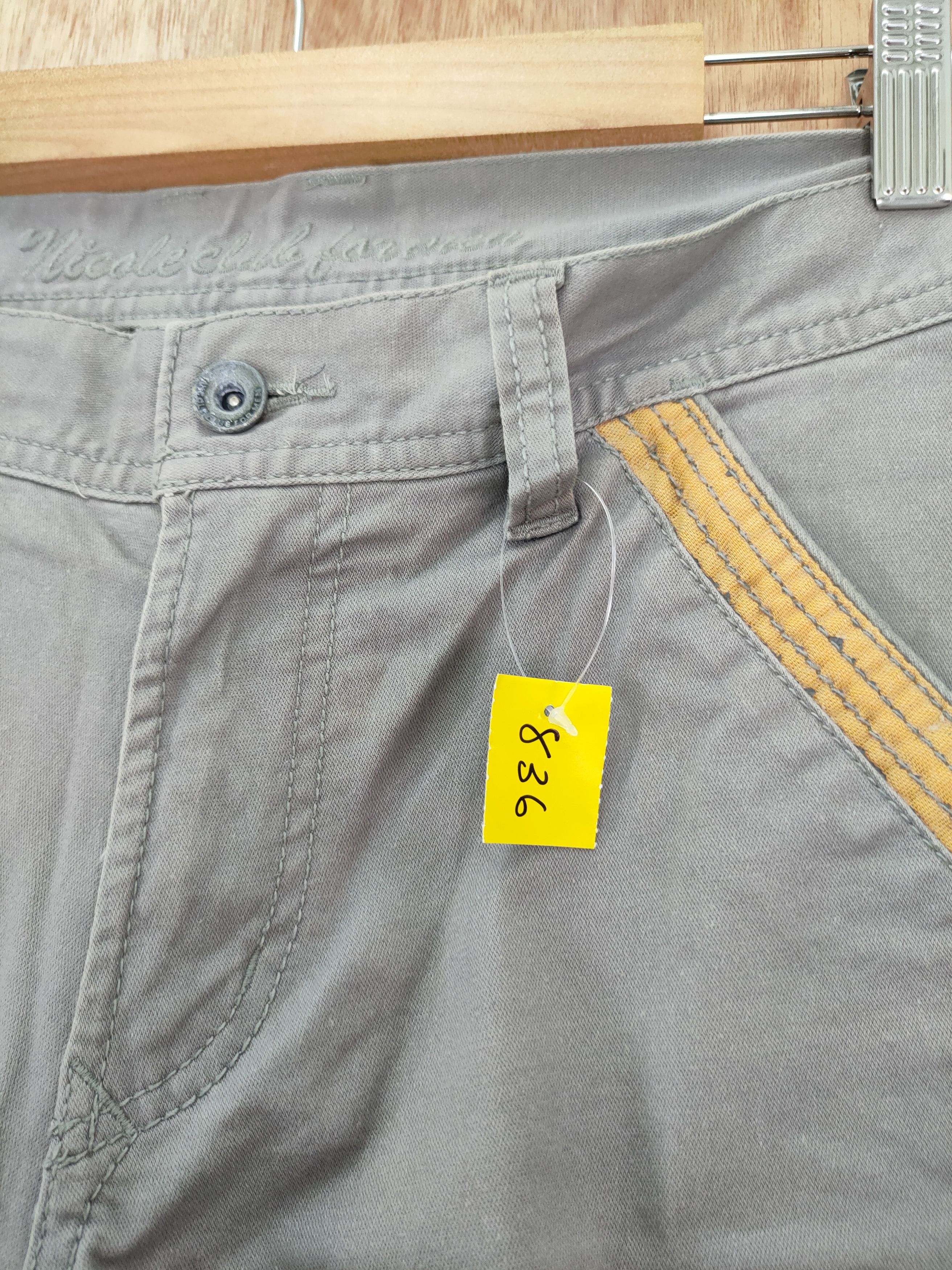 Japanese Brand DL Nichole club for men multi pocket cargo pants #836 Size US 30 / EU 46 - 4 Thumbnail