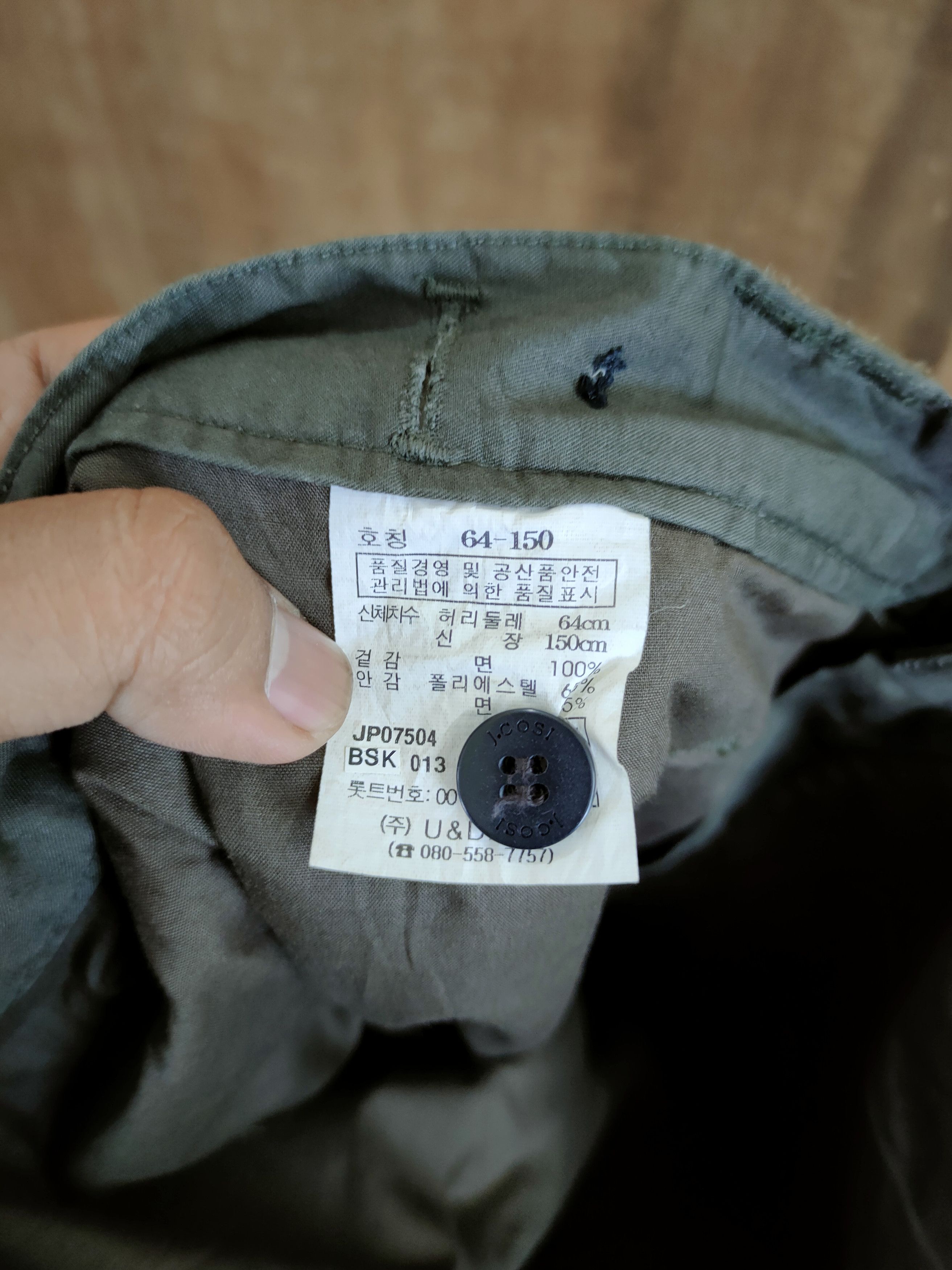 Other DL J.Cosi multipocket utility japan cargo pants #46-796 Size US 27 - 12 Thumbnail