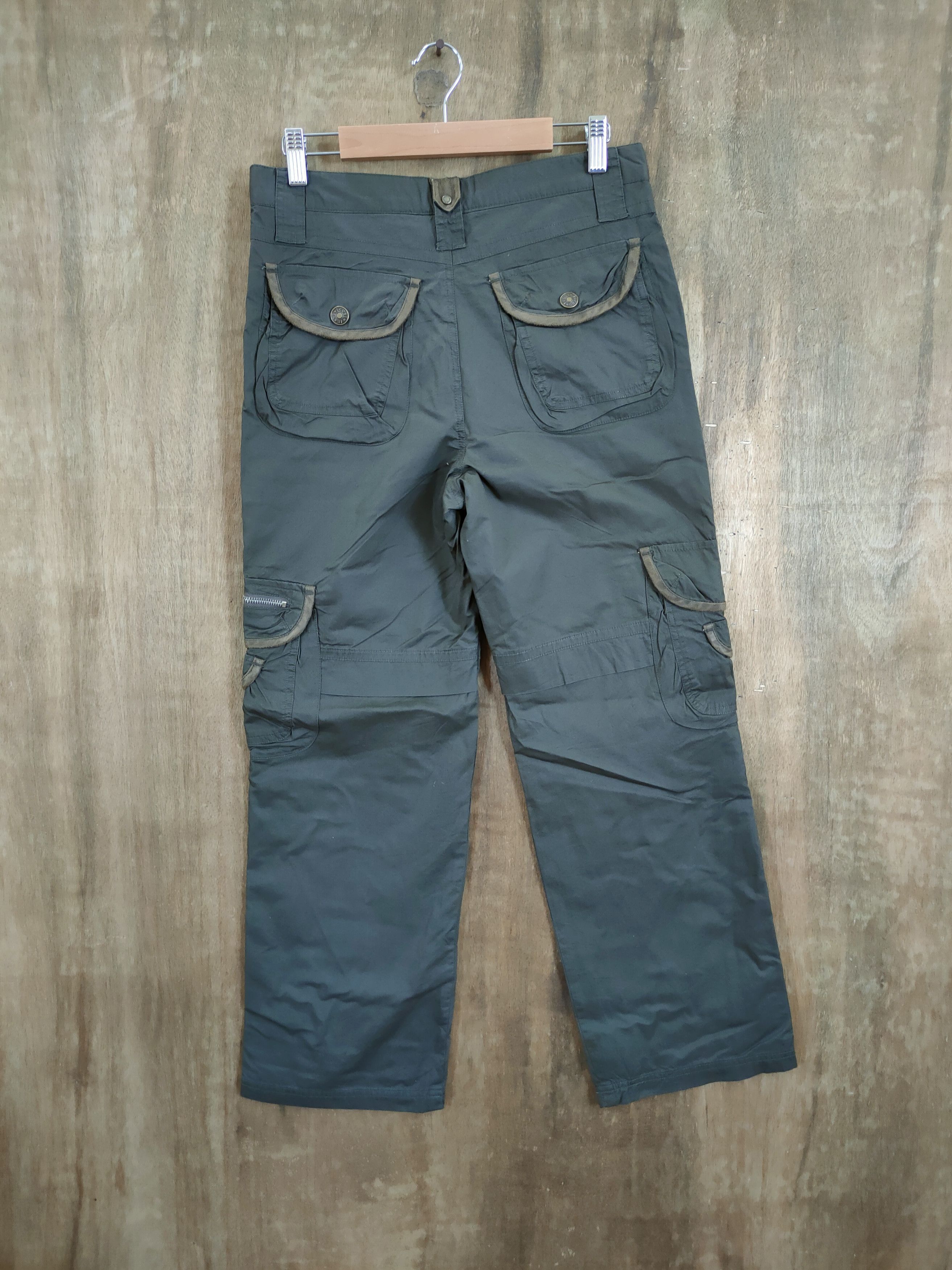 Other DL J.Cosi multipocket utility japan cargo pants #46-796 Size US 27 - 7 Thumbnail
