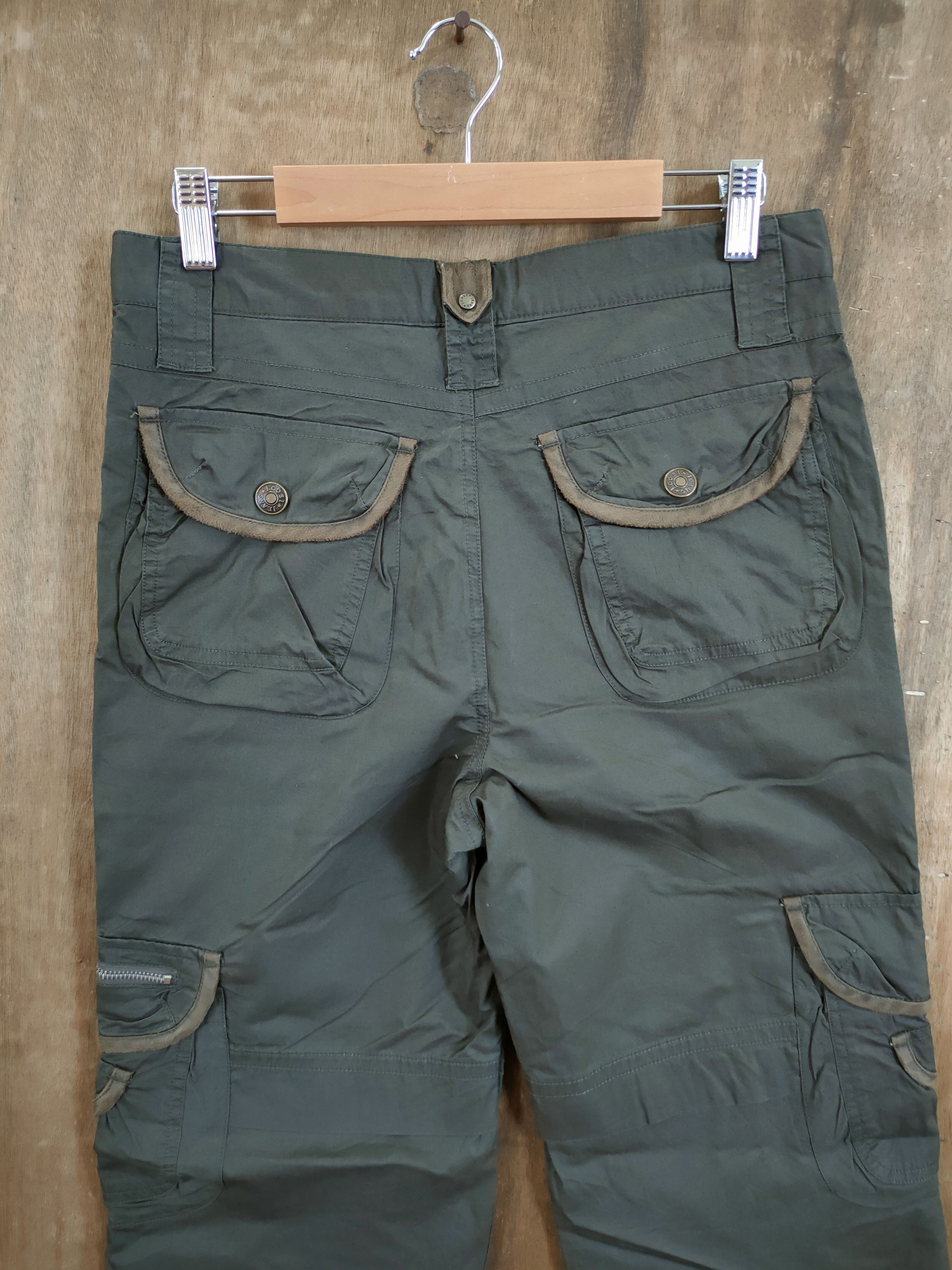 Other DL J.Cosi multipocket utility japan cargo pants #46-796 Size US 27 - 9 Thumbnail