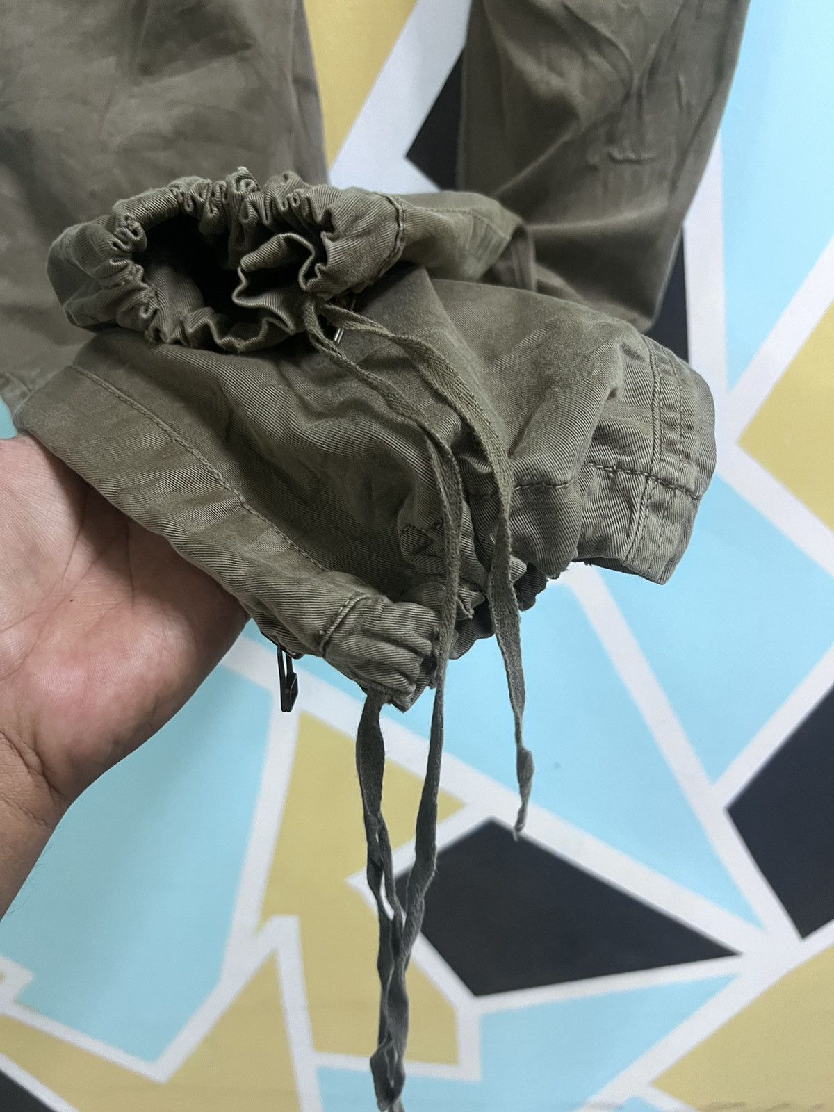 Japanese Brand SICK🔥STUDDED BOUNDAGE PARACHUTE PUNK STYLE Size US 34 / EU 50 - 7 Thumbnail
