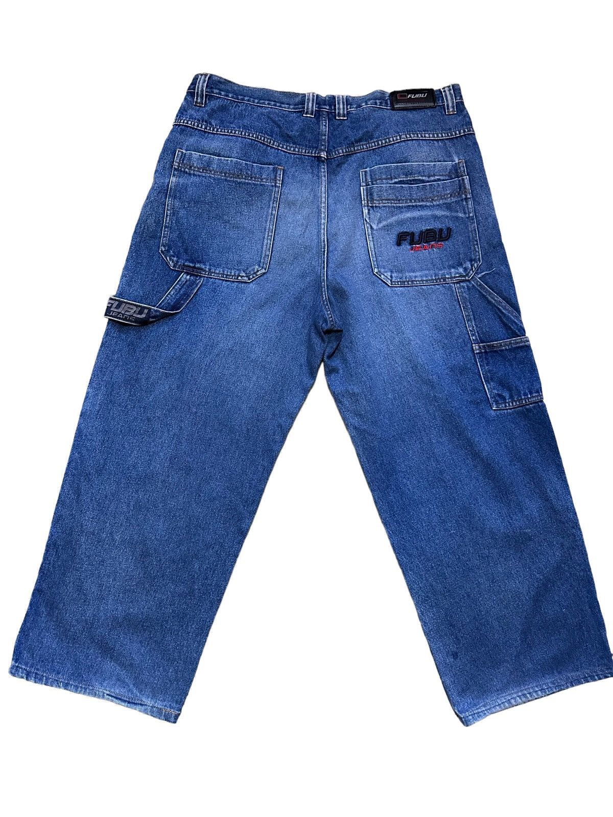 Fubu Baggy Jeans Vintage Fubu Baggy Denim Jeans Hip Hop Size US 39 - 1 Thumbnail