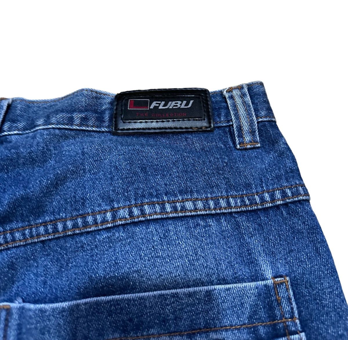 Fubu Baggy Jeans Vintage Fubu Baggy Denim Jeans Hip Hop Size US 39 - 5 Thumbnail