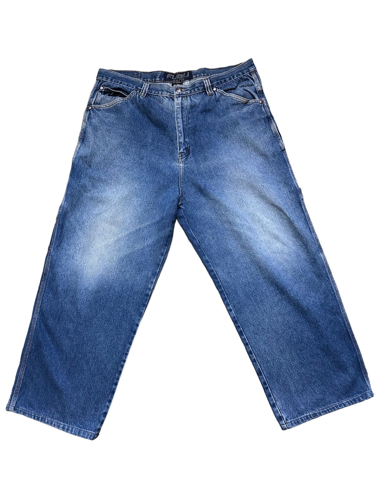 Fubu Baggy Jeans Vintage Fubu Baggy Denim Jeans Hip Hop Size US 39 - 9 Thumbnail