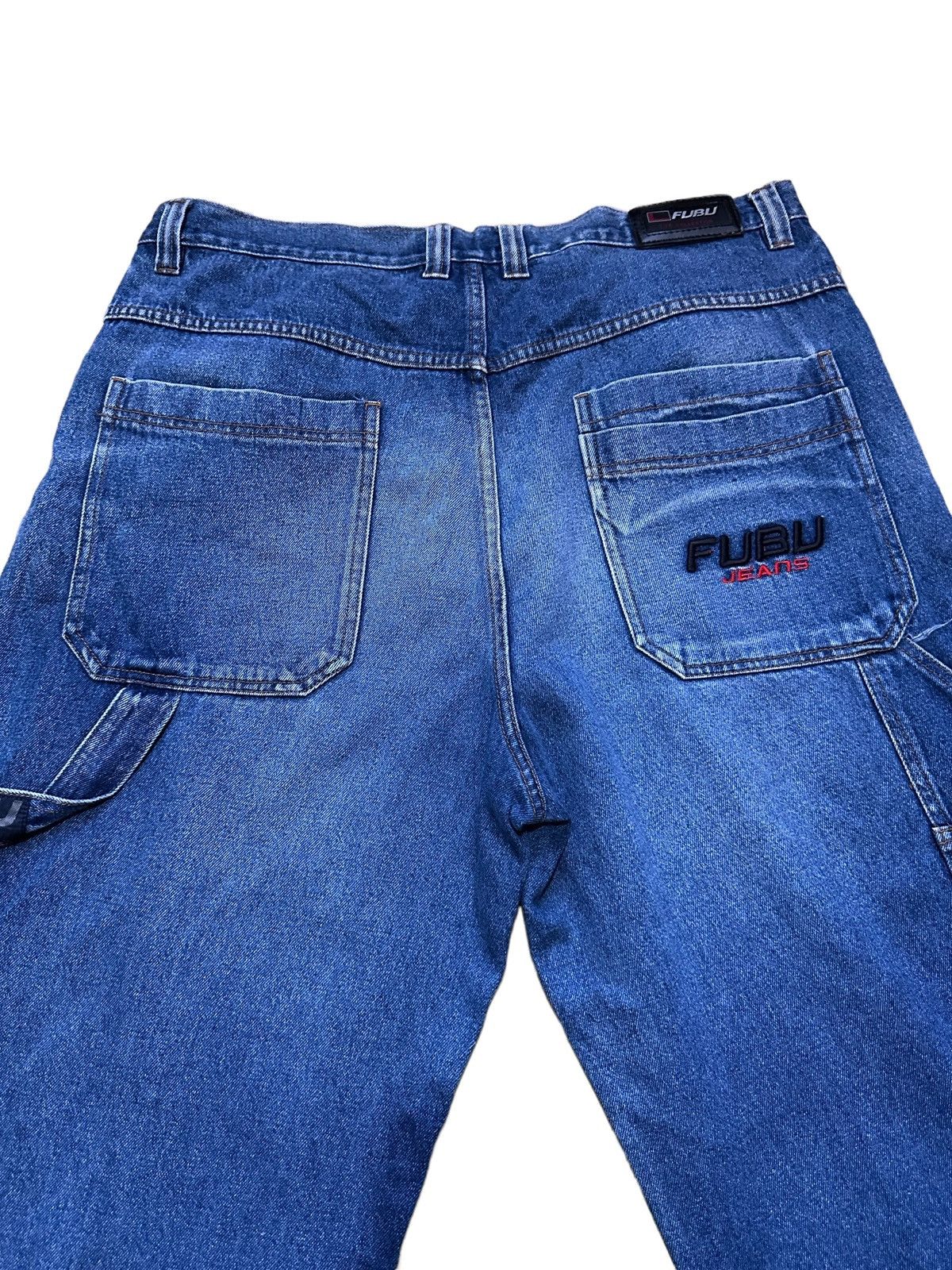 Fubu Baggy Jeans Vintage Fubu Baggy Denim Jeans Hip Hop Size US 39 - 2 Thumbnail