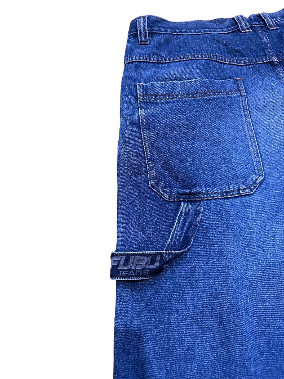 Fubu Baggy Jeans Vintage Fubu Baggy Denim Jeans Hip Hop Size US 39 - 3 Thumbnail