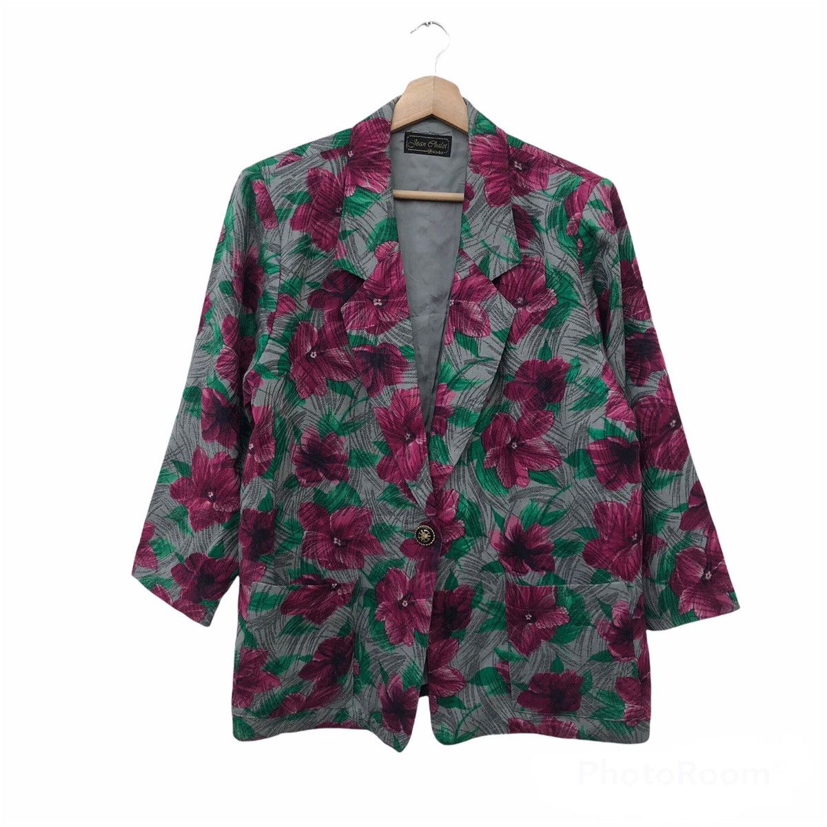Japanese Brand VINTAGE JEAN CHALET JACKET FULL PRINT FLOWER Size US M / EU 48-50 / 2 - 1 Thumbnail