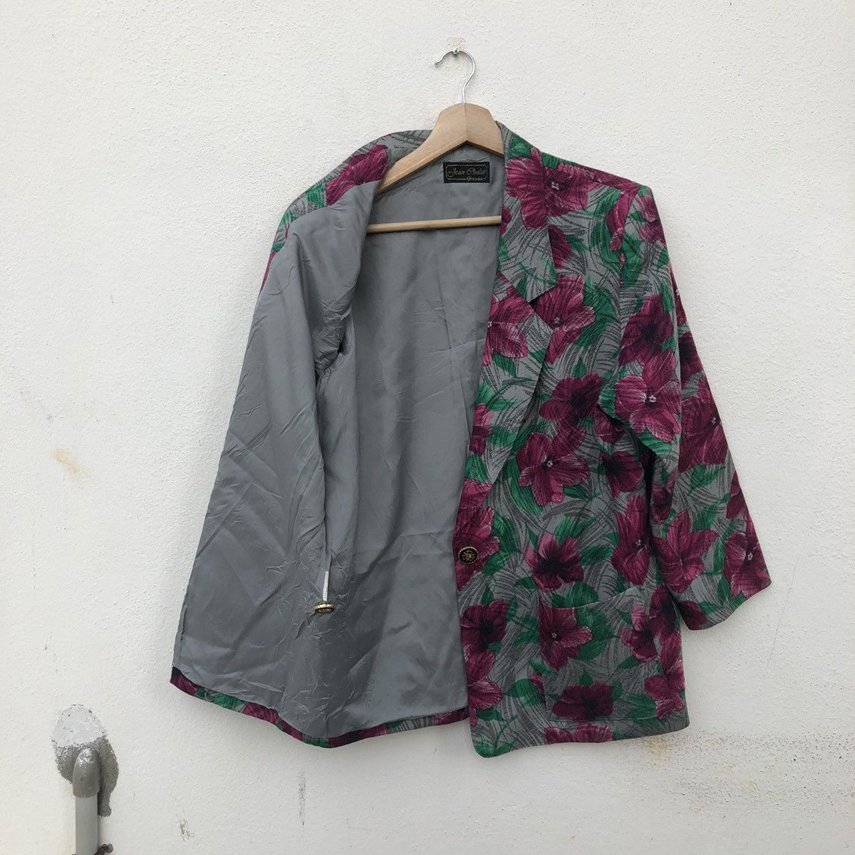 Japanese Brand VINTAGE JEAN CHALET JACKET FULL PRINT FLOWER Size US M / EU 48-50 / 2 - 9 Thumbnail