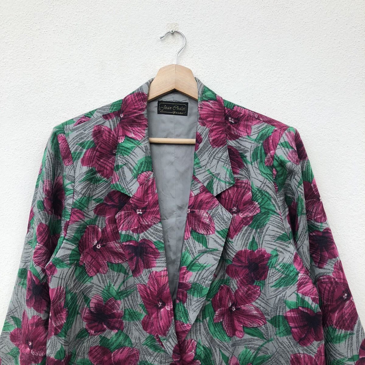 Japanese Brand VINTAGE JEAN CHALET JACKET FULL PRINT FLOWER Size US M / EU 48-50 / 2 - 4 Thumbnail