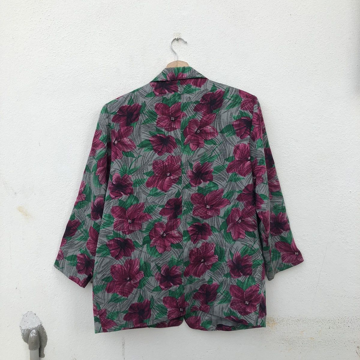 Japanese Brand VINTAGE JEAN CHALET JACKET FULL PRINT FLOWER Size US M / EU 48-50 / 2 - 8 Thumbnail