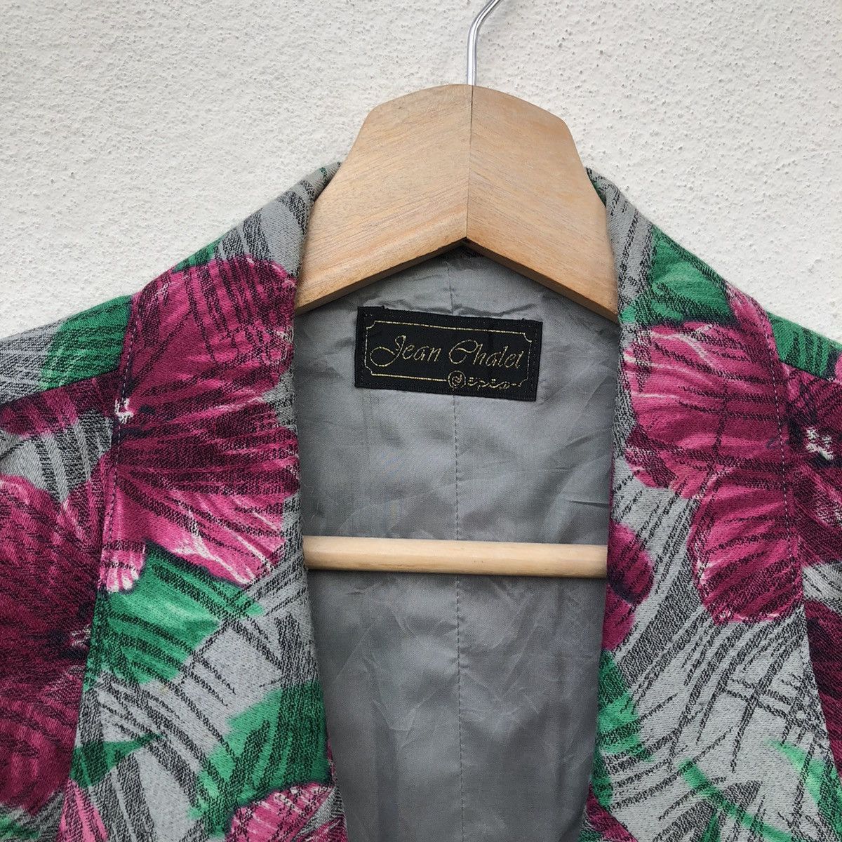 Japanese Brand VINTAGE JEAN CHALET JACKET FULL PRINT FLOWER Size US M / EU 48-50 / 2 - 6 Thumbnail