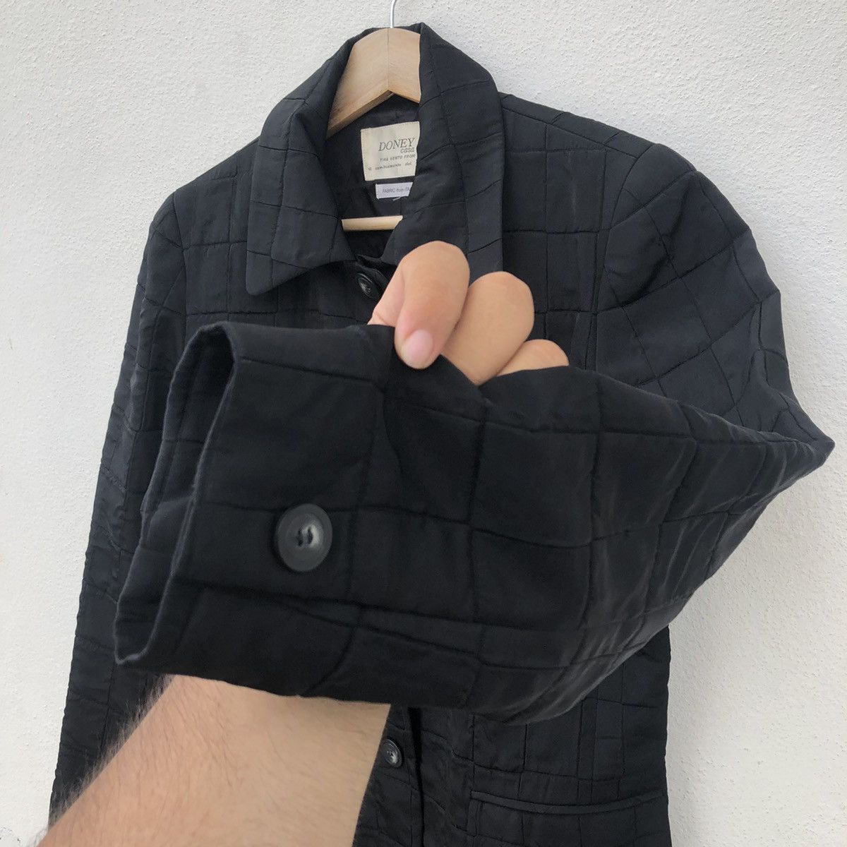 Japanese Brand QUILTED JACKET BY DONEYCASA FABRIC FROM ITALY MADE IN JAPAN Size US M / EU 48-50 / 2 - 4 Thumbnail