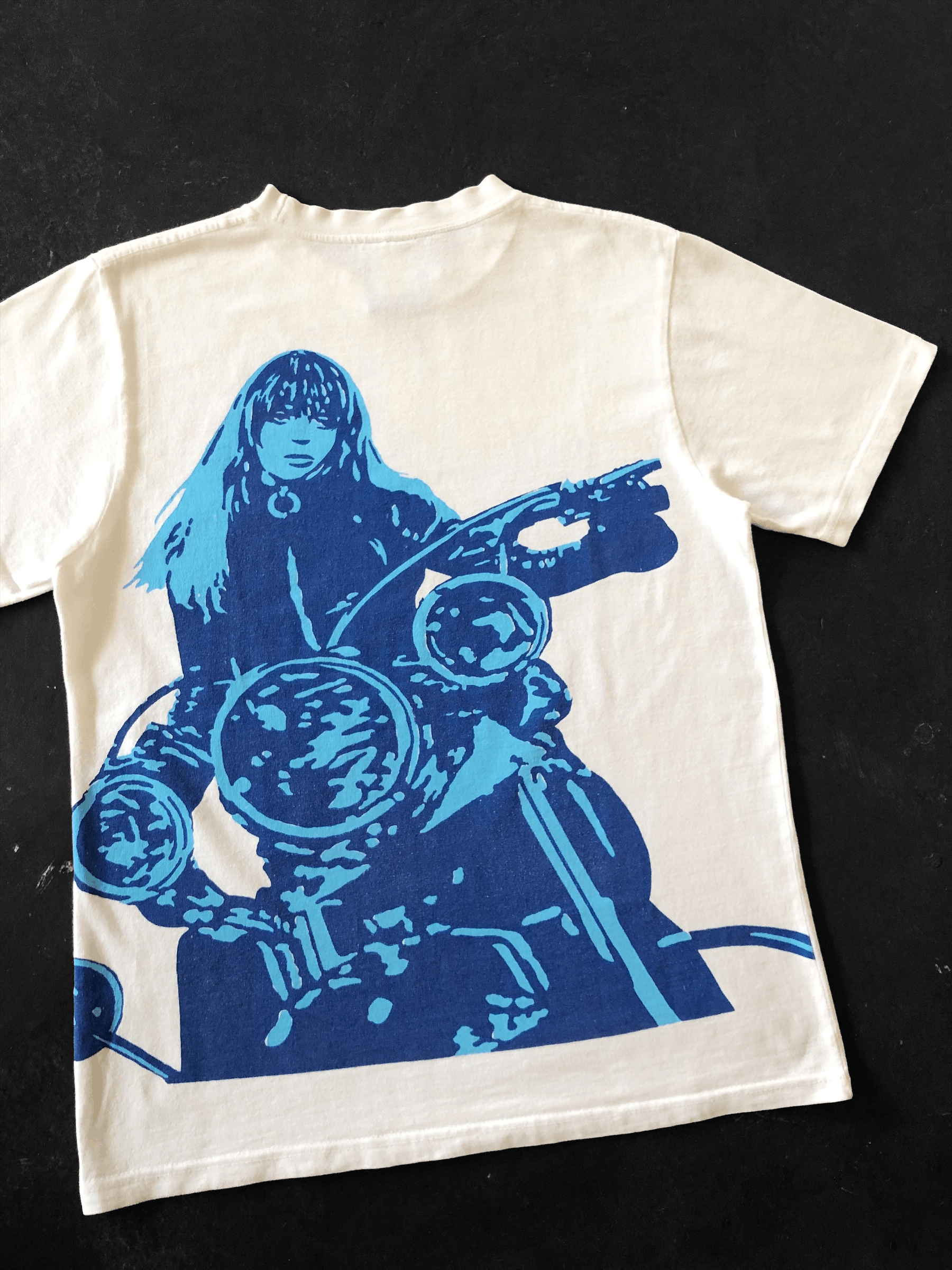 Hysteric Glamour RARE🔥HYSTERIC GLAMOUR HG OVERPRINT SPELLOUT TEE Size US M / EU 48-50 / 2 - 4 Thumbnail