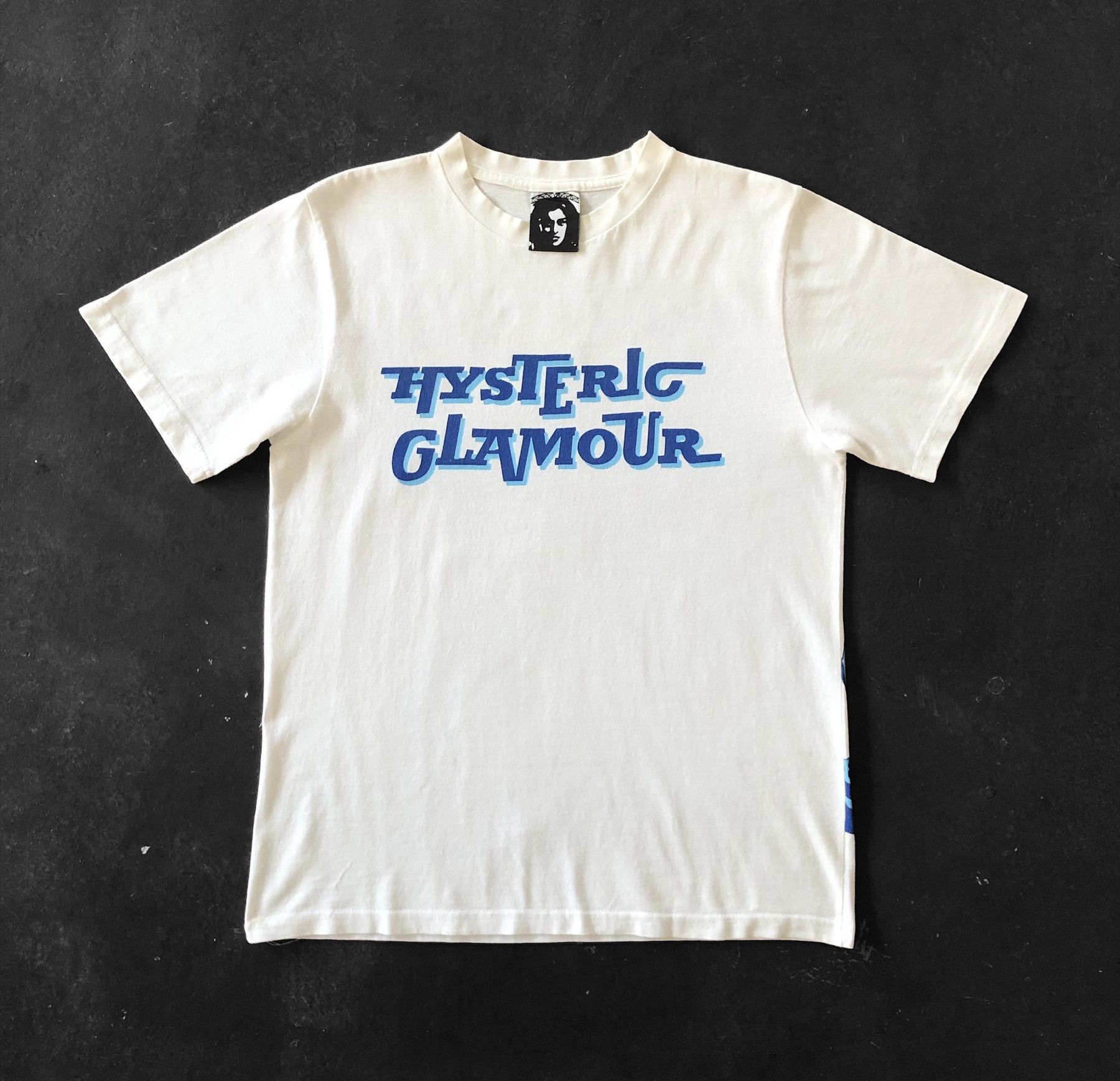 Hysteric Glamour RARE🔥HYSTERIC GLAMOUR HG OVERPRINT SPELLOUT TEE Size US M / EU 48-50 / 2 - 2 Thumbnail