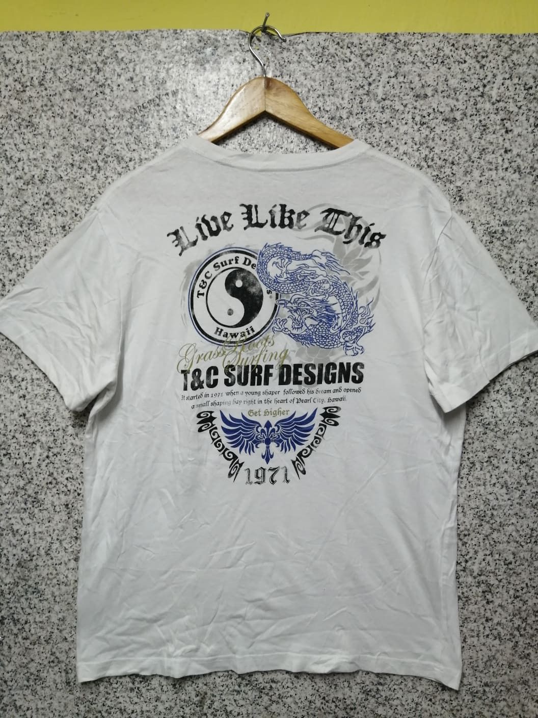 Japanese Brand × Vintage VINTAGE T&C SURF X DRAGON VERY RARE Size US L / EU 52-54 / 3 - 1 Thumbnail