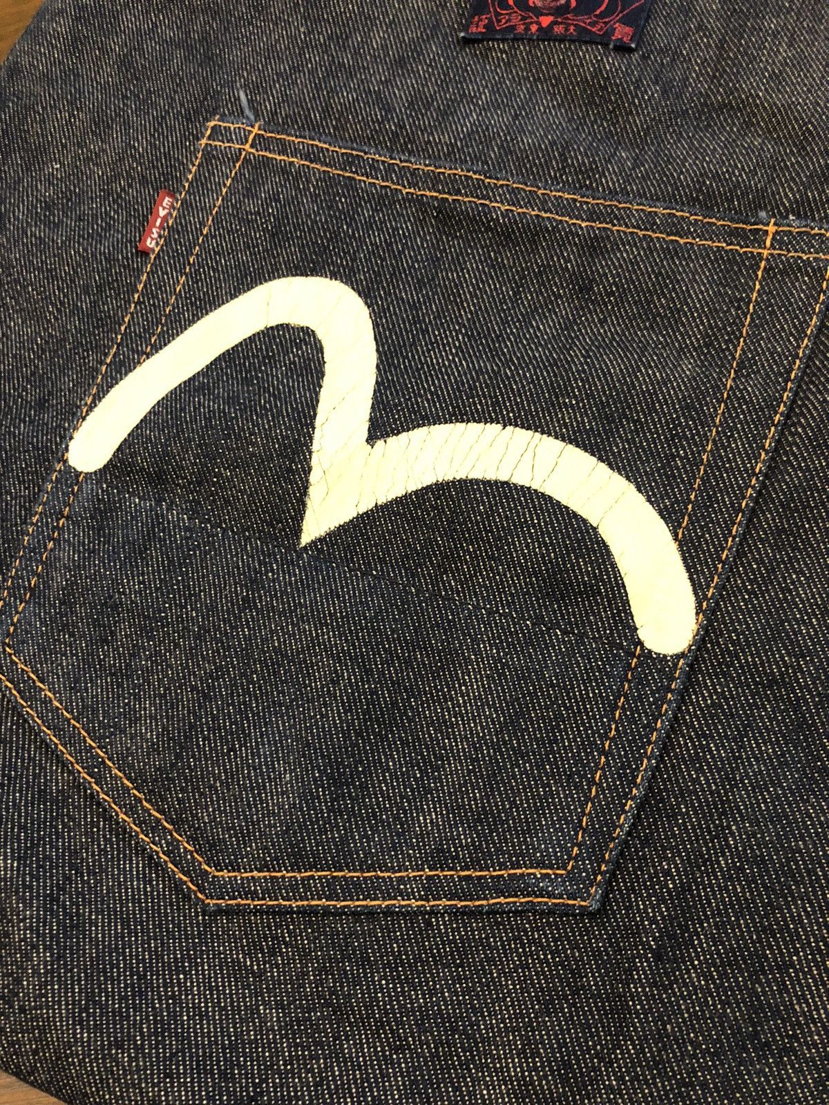 Evisu 🇯🇵 Lil Uzi ™️ Logo Pocket Denim Shoulder Bag