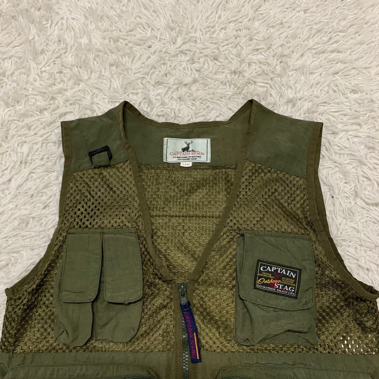 Japanese Brand Captain Stag go outside enjoy life vest Size US XS / EU 42 / 0 - 4 Thumbnail
