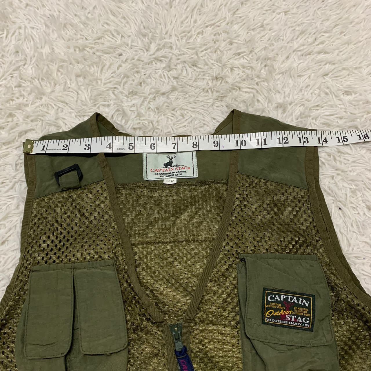 Japanese Brand Captain Stag go outside enjoy life vest Size US XS / EU 42 / 0 - 3 Thumbnail