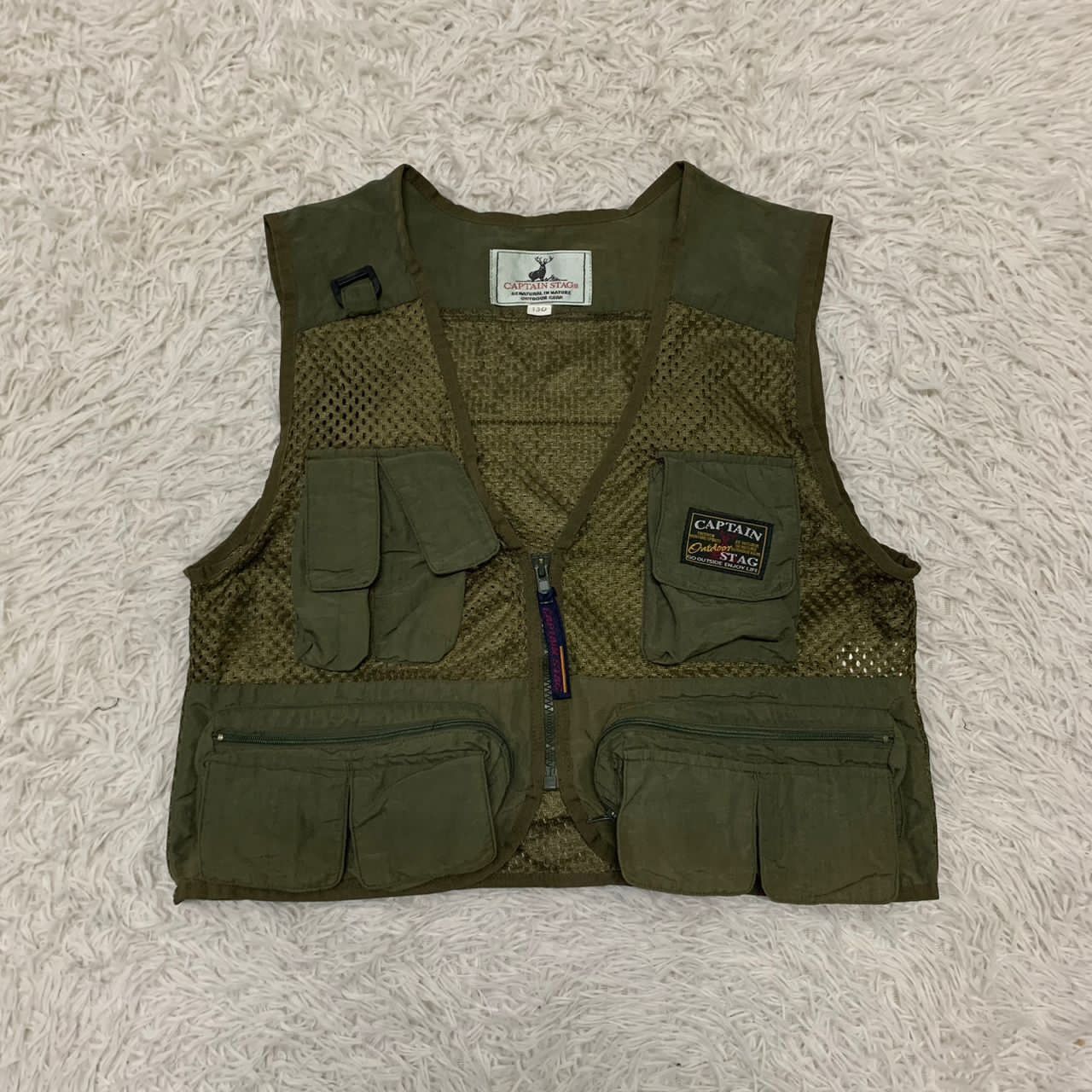 Japanese Brand Captain Stag go outside enjoy life vest Size US XS / EU 42 / 0 - 1 Thumbnail